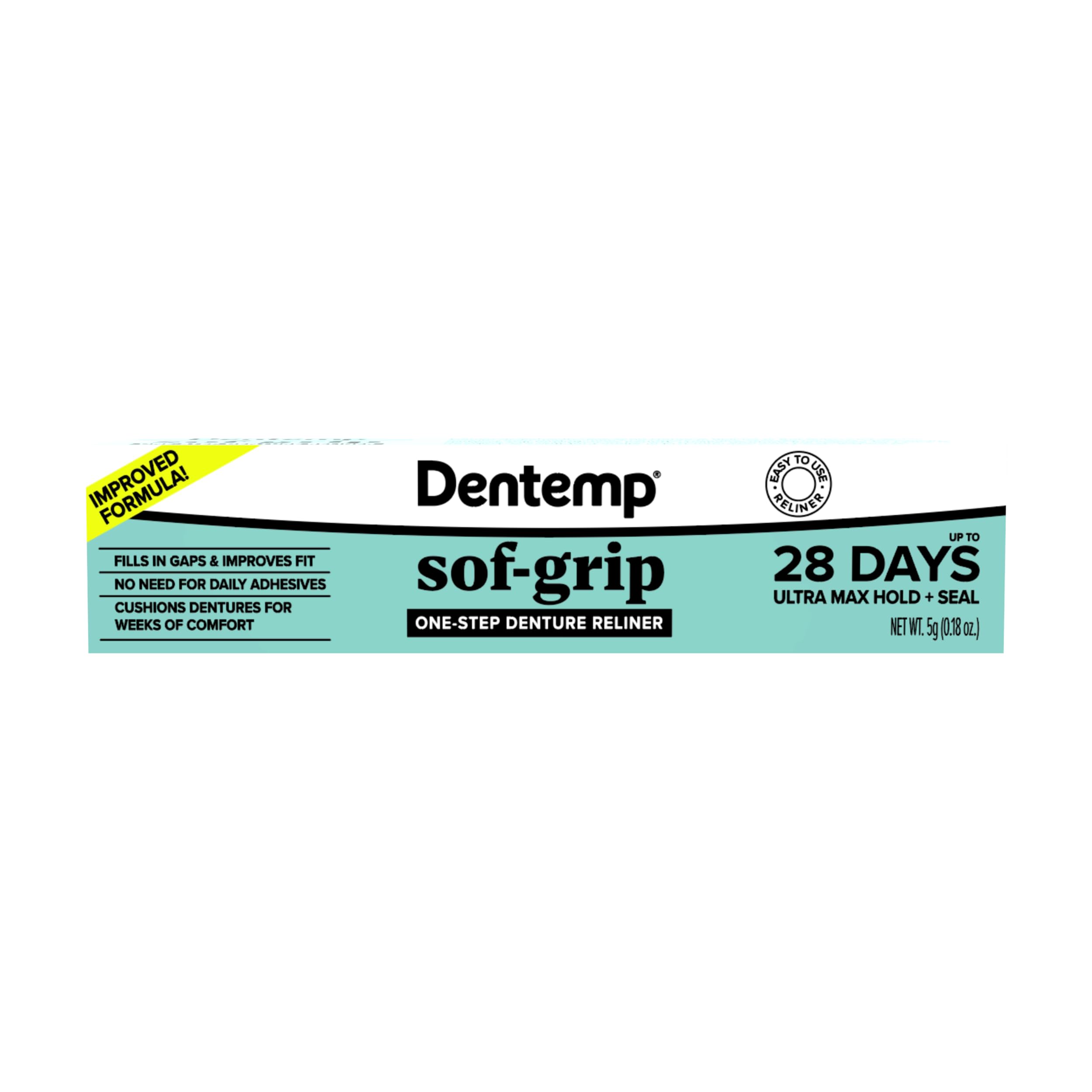 Dentemp Sof-Grip 1-Step Denture Care - 5g (1 Pack)-image-43