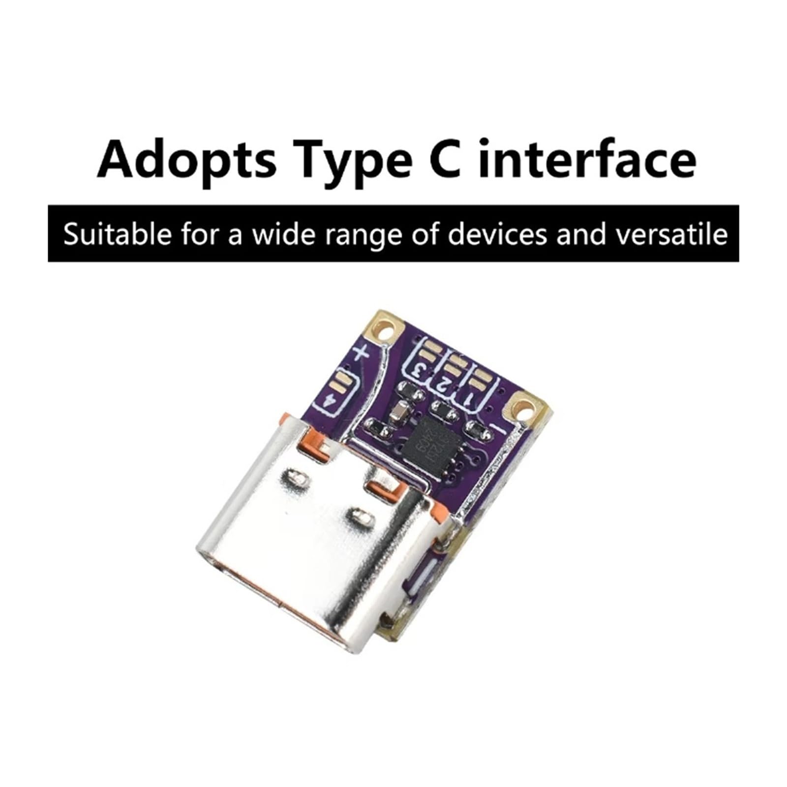 PD/QC Decoy Module USB-C 5-20V 5A Fixed Output Board for DIY Power Supply Tester (10 szt.)