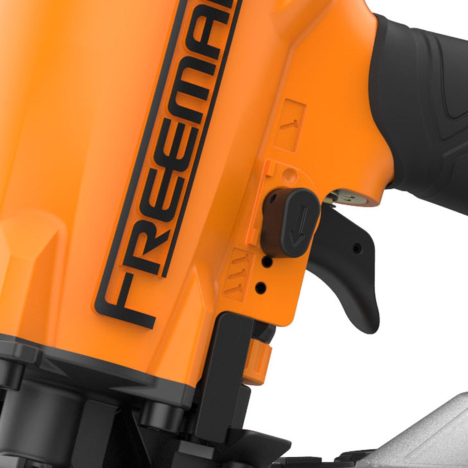 Freeman G2CN45 2nd Generation Pneumatic 15 Degree 1-3/4" Coil Roofing Nailer with 1/4" NPT Air Connector