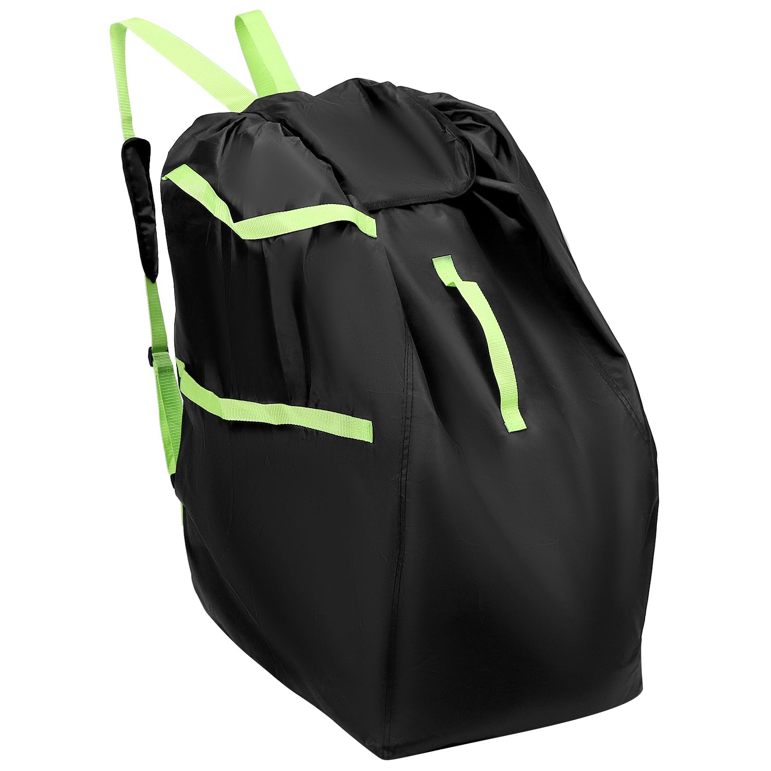 QWORK® Torba na siedzenie samochodowe, uniwersalna, 420D Oxford, torba z paskiem, do wózka, fotelika dziecięcego
