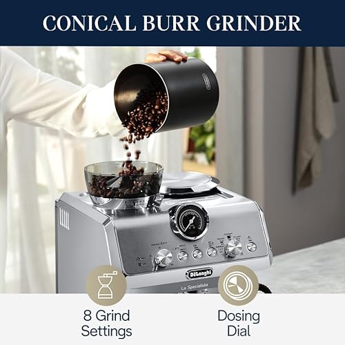 De'Longhi EC9255M La Specialista Arte Evo Espresso Machine with Cold Brew