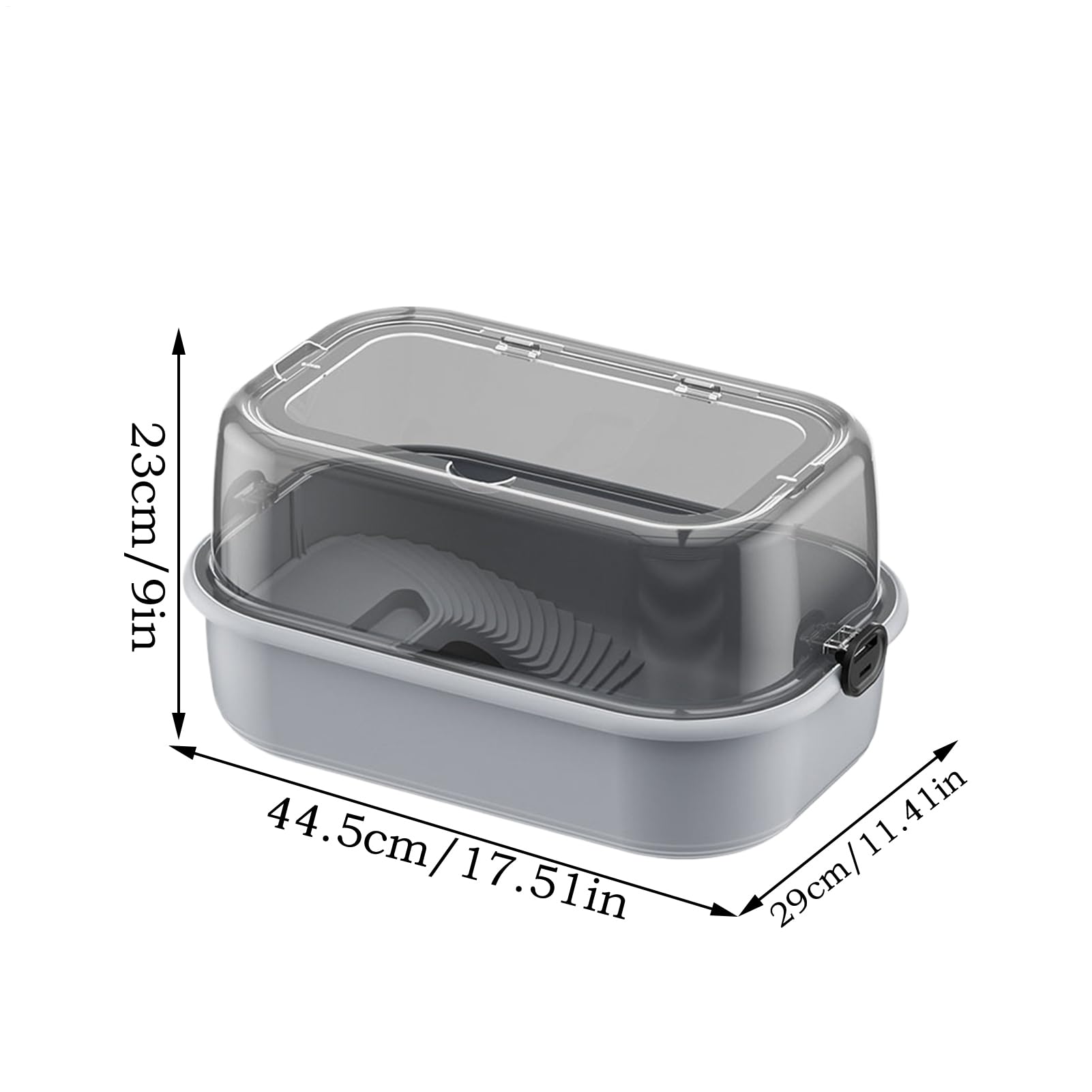 Set di bacini per tartarughe – Set di base per tartarughe in acrilico, acquario a vista completa, habitat multifunzionale con palcoscenico solare e scarico a terra, piattaforma arrampicata per piccoli