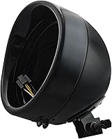 Vista 12 de FATECIM Faro delantero redondo de 7 pulgadas para motocicleta, carcasa de cubo de faro de 7 pulgadas, cubierta protectora de carcasa de faro LED