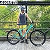 AVASTA 26-inch Mountain Bike MTB for Man Male and Woman Female Adult with Lightweight Aluminum Alloy Frame and Dual Disc Brakes, Front Suspension, 21-Speed Gear Shifters, Hidden Brake Cables, Black #5