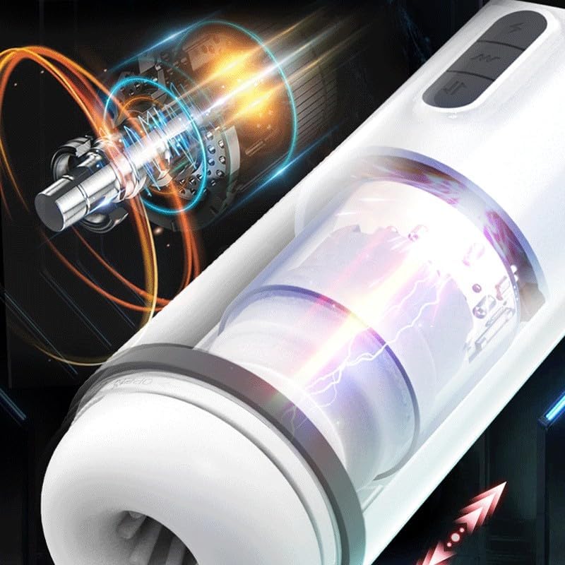 JITEM Fully Automatic Men's Fitness Equipment, Multi-Frequency Telescopic Rotation, USB Fast Charging, size