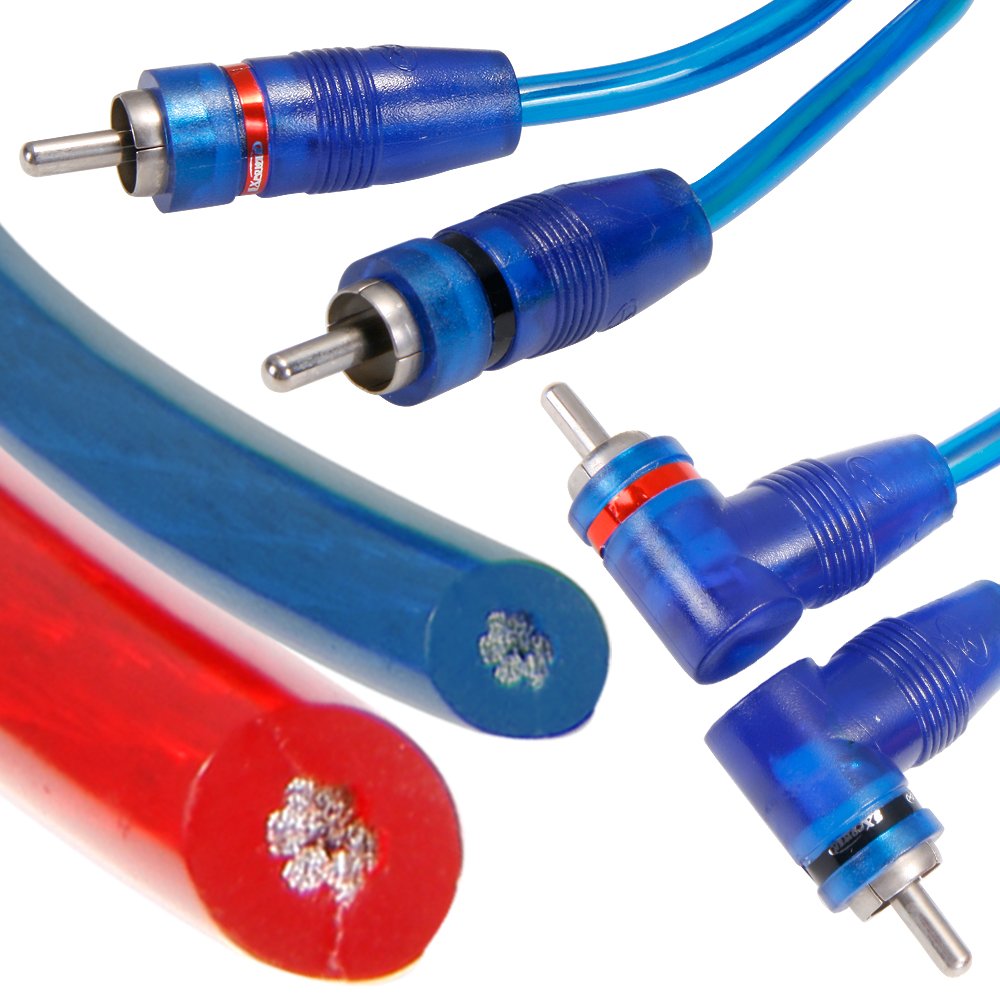 Car Kit Audio Sound Speaker Fuse Amp Amplifier Wiring Cable Wire BigaMart