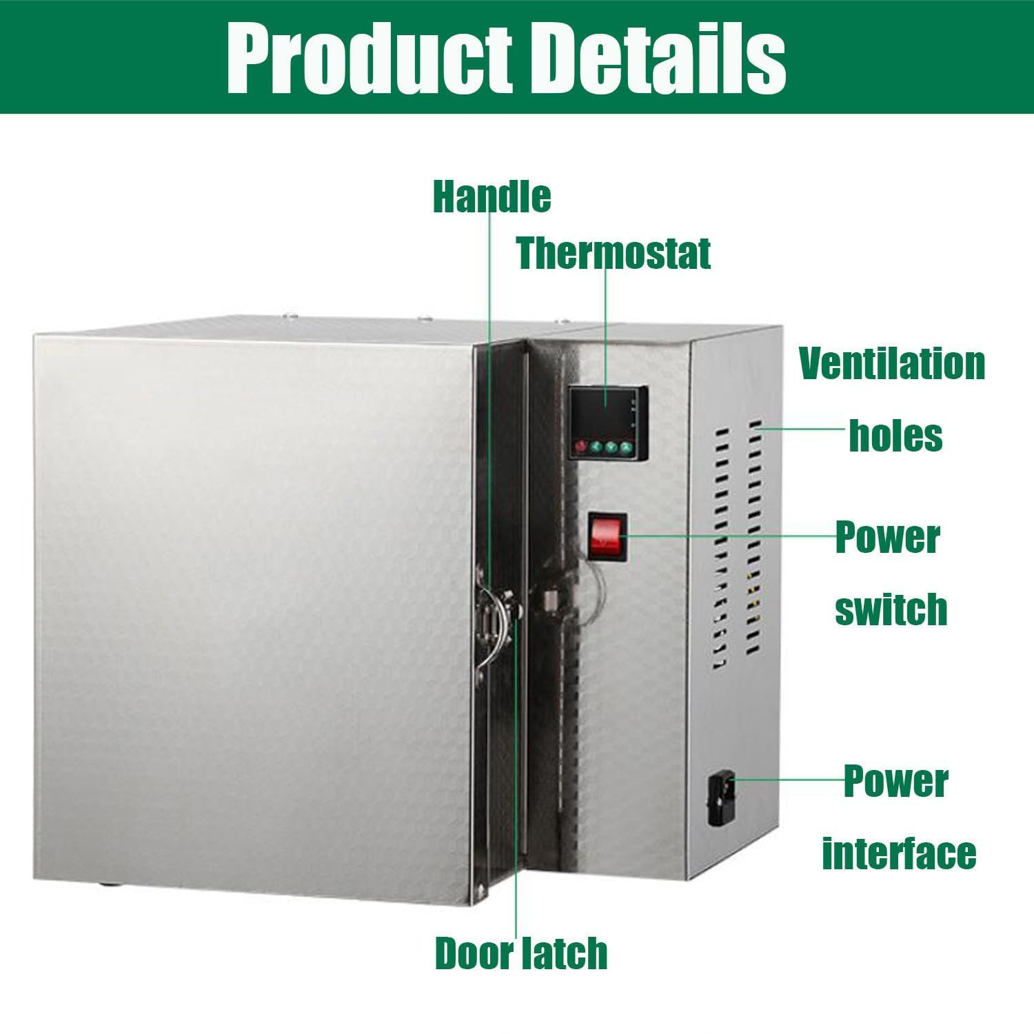 Four électrique de 1500 W pour la fonte de bijoux et la fonte des métaux, four électrique avec capacité de haute température jusqu'à 800 ℃