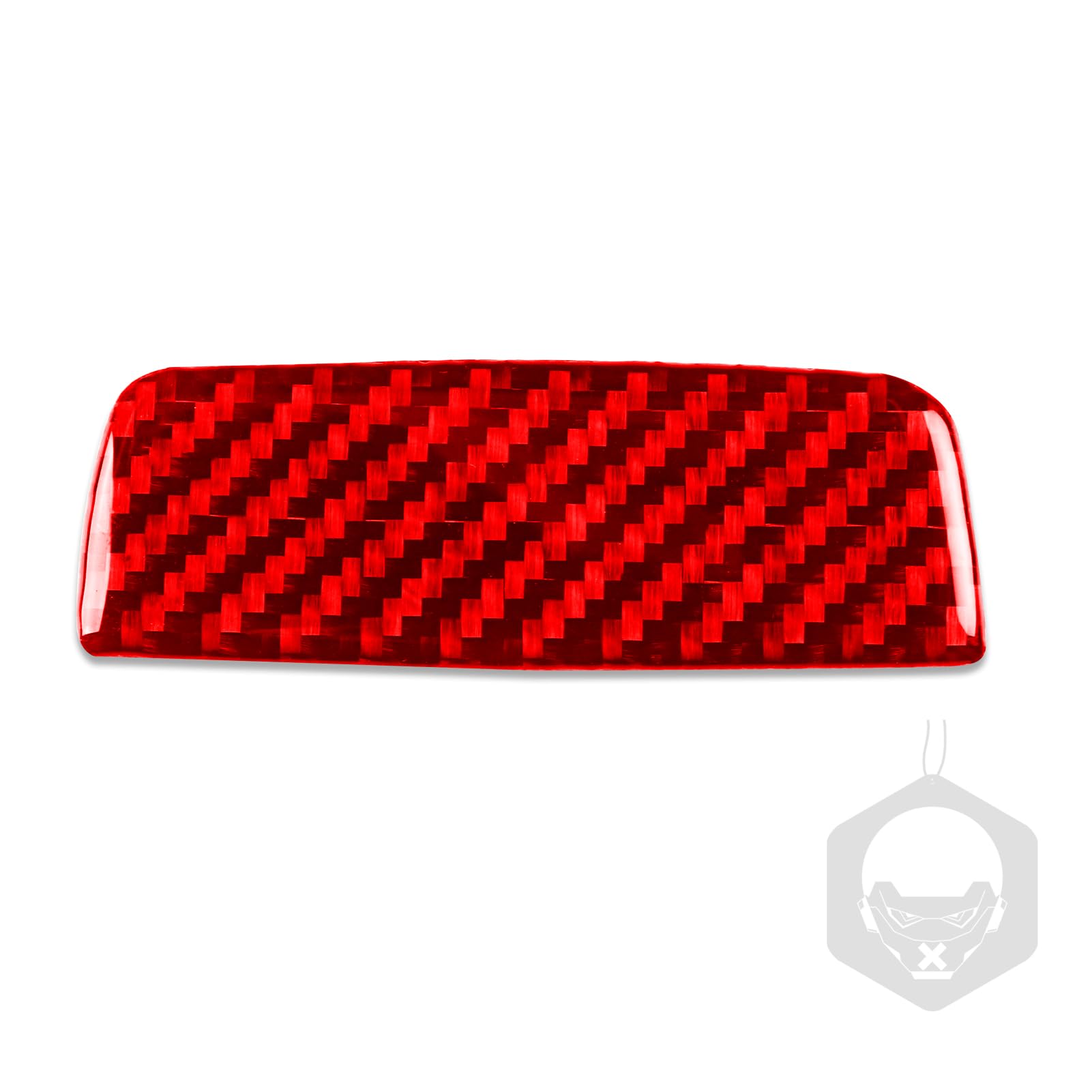 UOADA Car Glove Box Switch Cover Trim Co-Pilot Storage Box Handle Decal Sticker Compatible with Chevrolet Impala 2006 2007 2008 2009 2010 2011 2012 2013 Real Carbon Fiber Interior Accessories