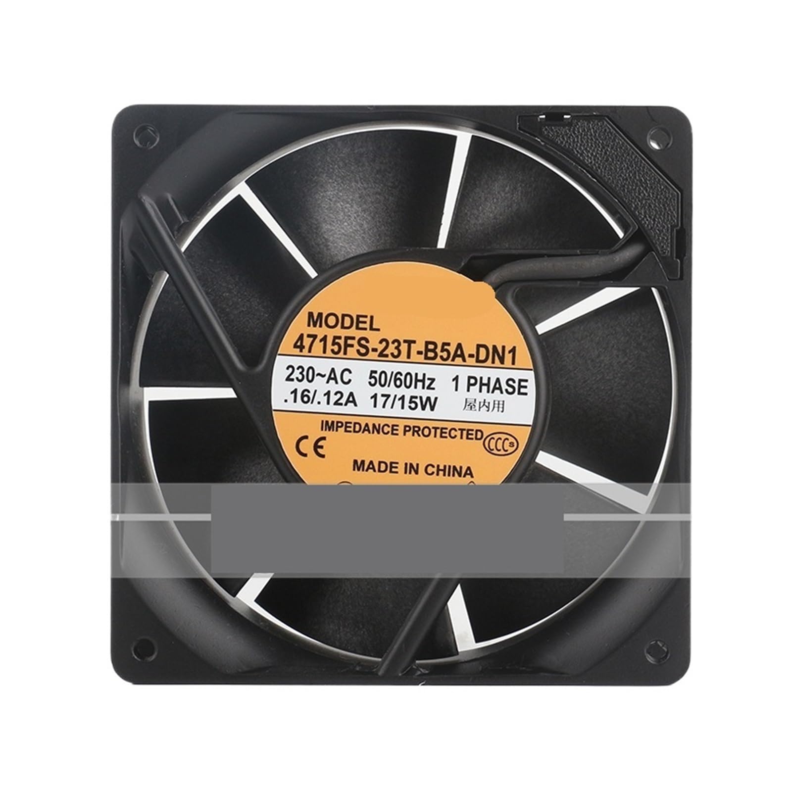 Ventilateur 230V CA 3100 TR/Min à haut débit pour évacuer la chaleur des serveurs