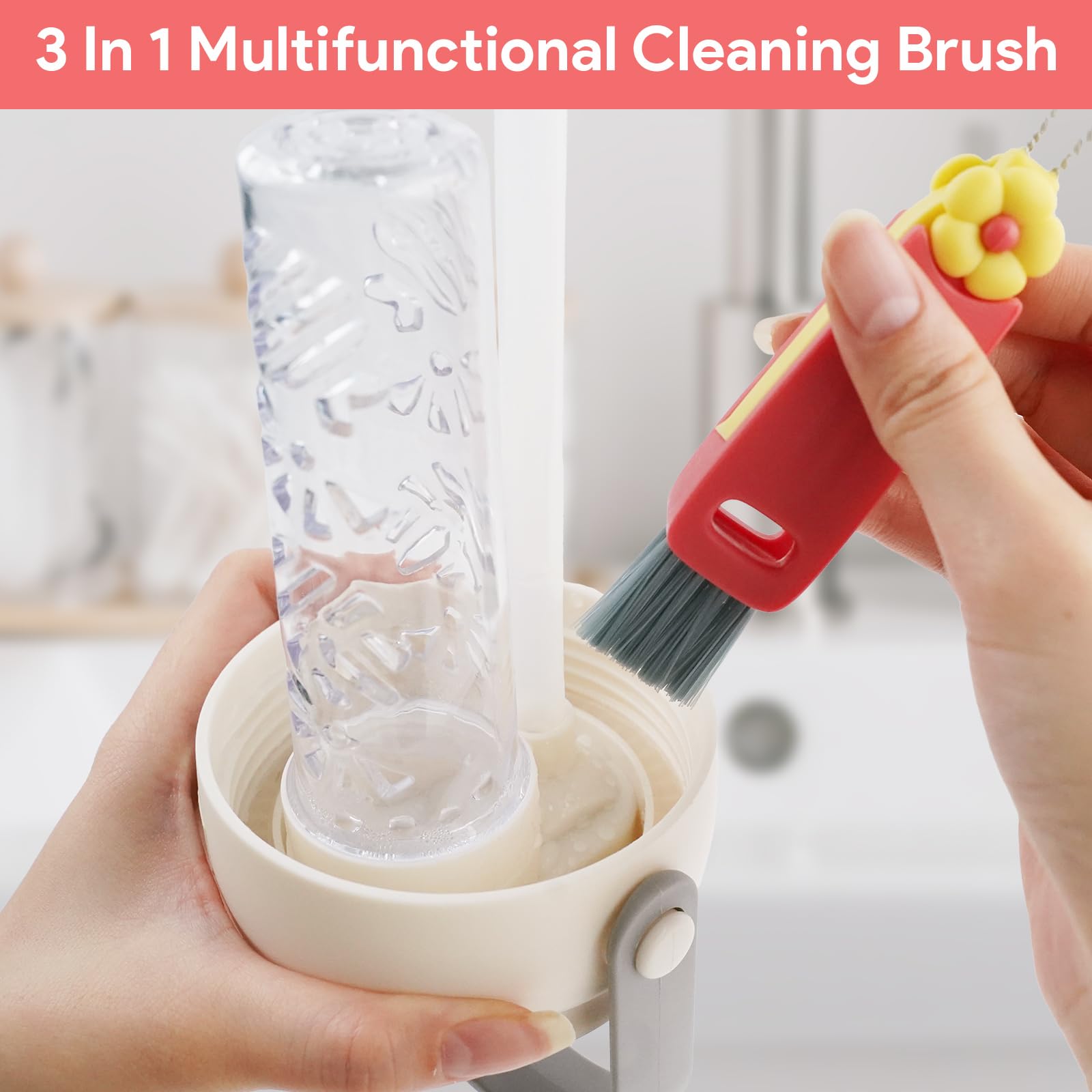 DemiawakingIT Spazzola Riutilizzabile In Metallo Per Pulizia - Foto 3