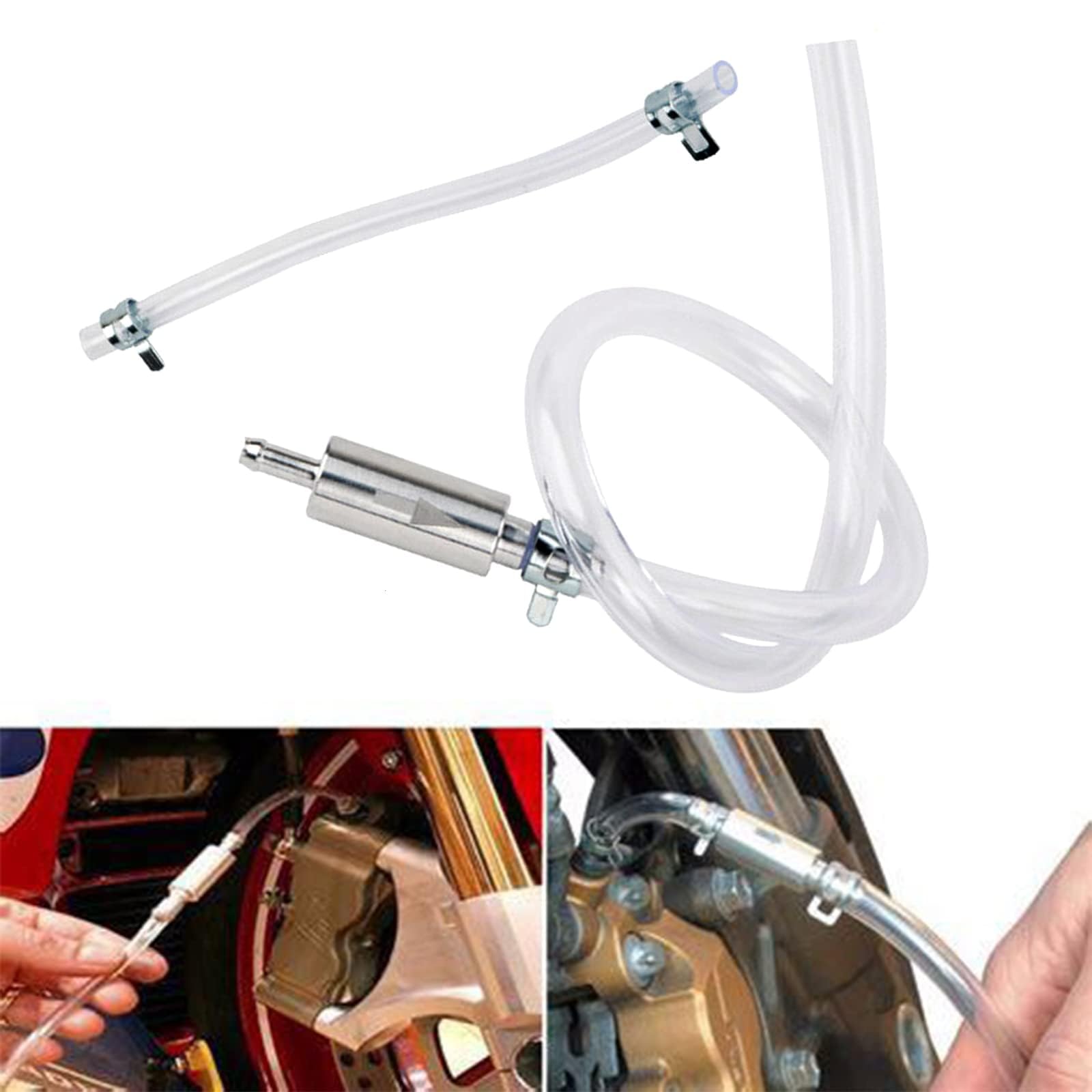 Lvifloae Bremsenentlüftungsschlauch Set - 2 Stück Mit 6mm Durchmesser