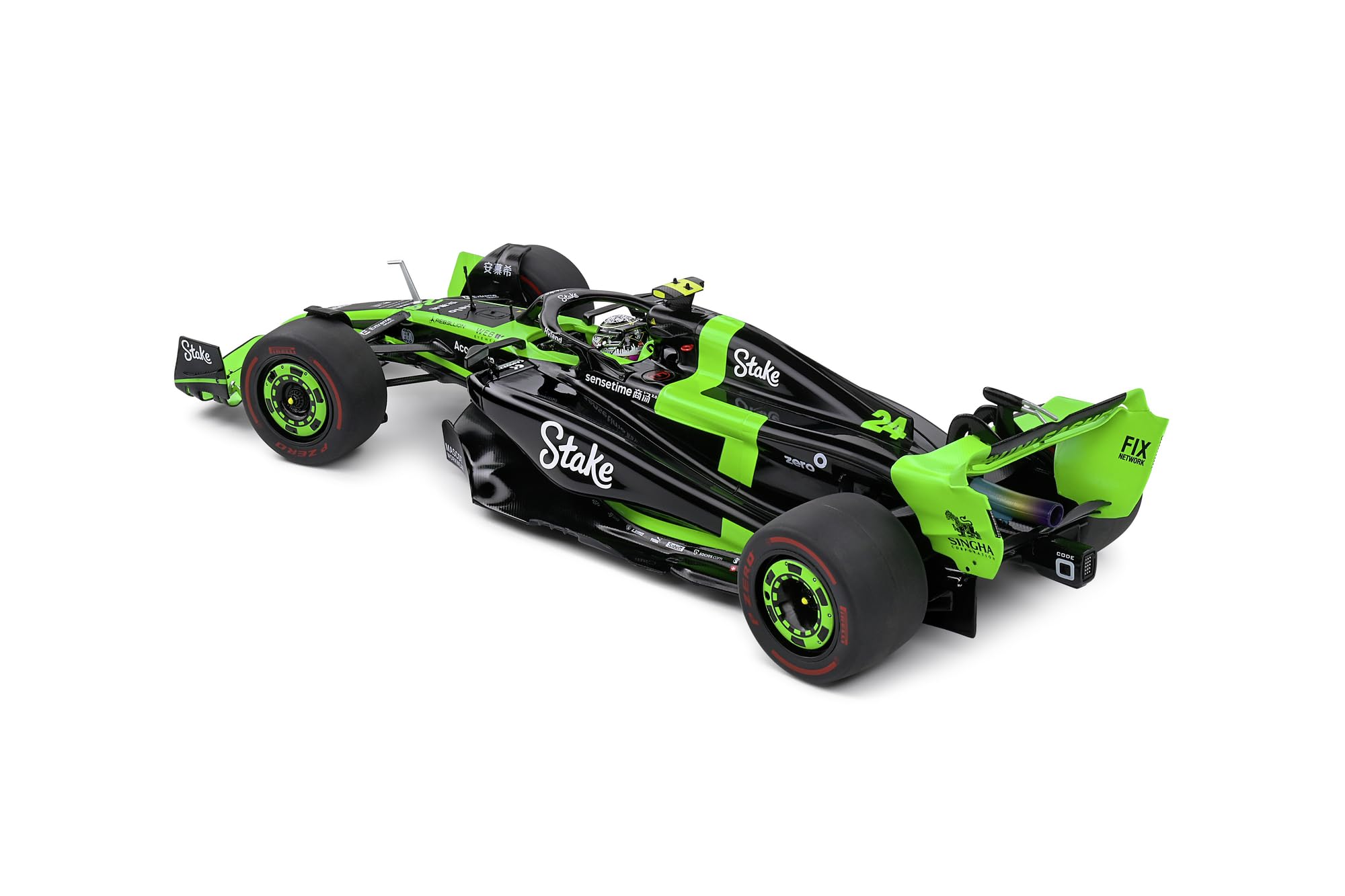 Solido 1:18 Modellino auto – Kick Sauber F1 Team C44 Zhou Guanyu Bahrain GP 2024 Formula 1