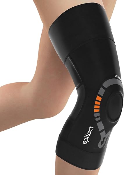 Epitact | Genouillère Sport PHYSIOstrap® | Syndrome Rotulien, Tendinite, Arthrose | Soulage et Sécurise le Genou | Fine, Légère | Liberté de mouvements | Tenue optimale | Innovation Française (M) - 1