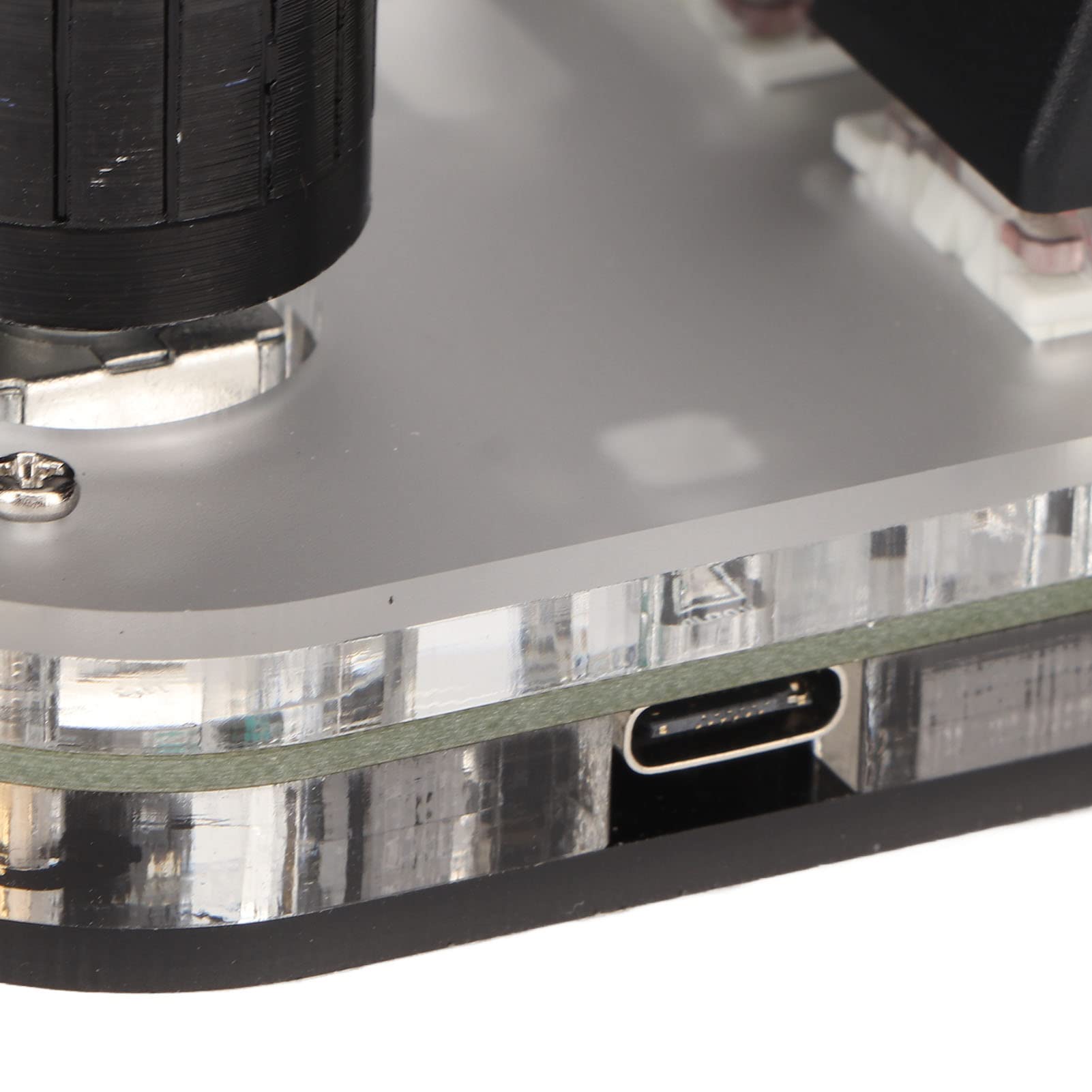 Cryfokt Mini Tastiera da Gioco Personalizzabile con Retroilluminazione RGB e 9 Tasti per Utenti di Software di Progettazione Grafica e Editing Video (BLACK)
