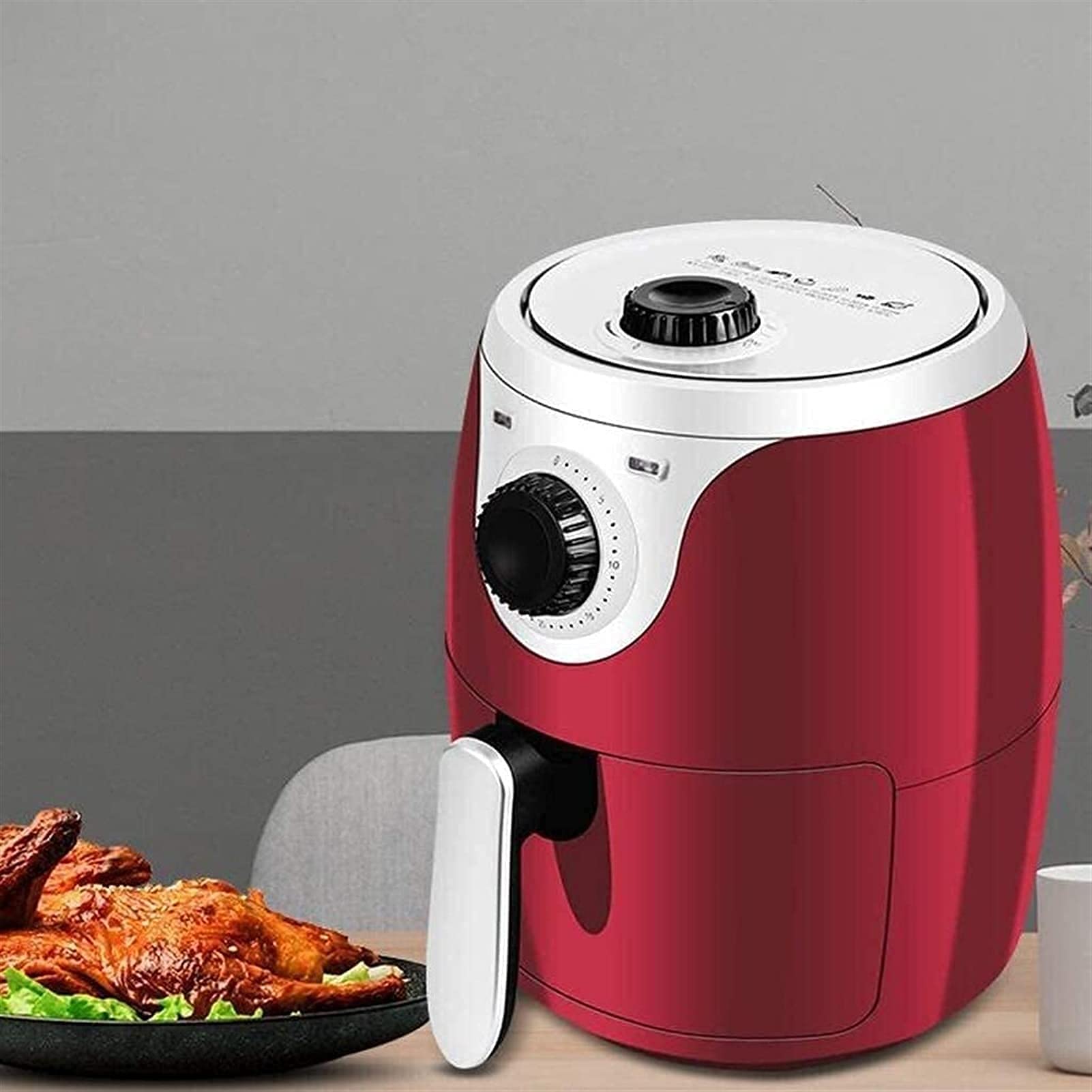 Beztłuszczowa frytkownica do użytku domowego 3,5 l elektryczna frytkownica mechaniczna Piekarnik Garnek bezolejowy Frytki (frytkownice powietrzne) Comfortable anniversary