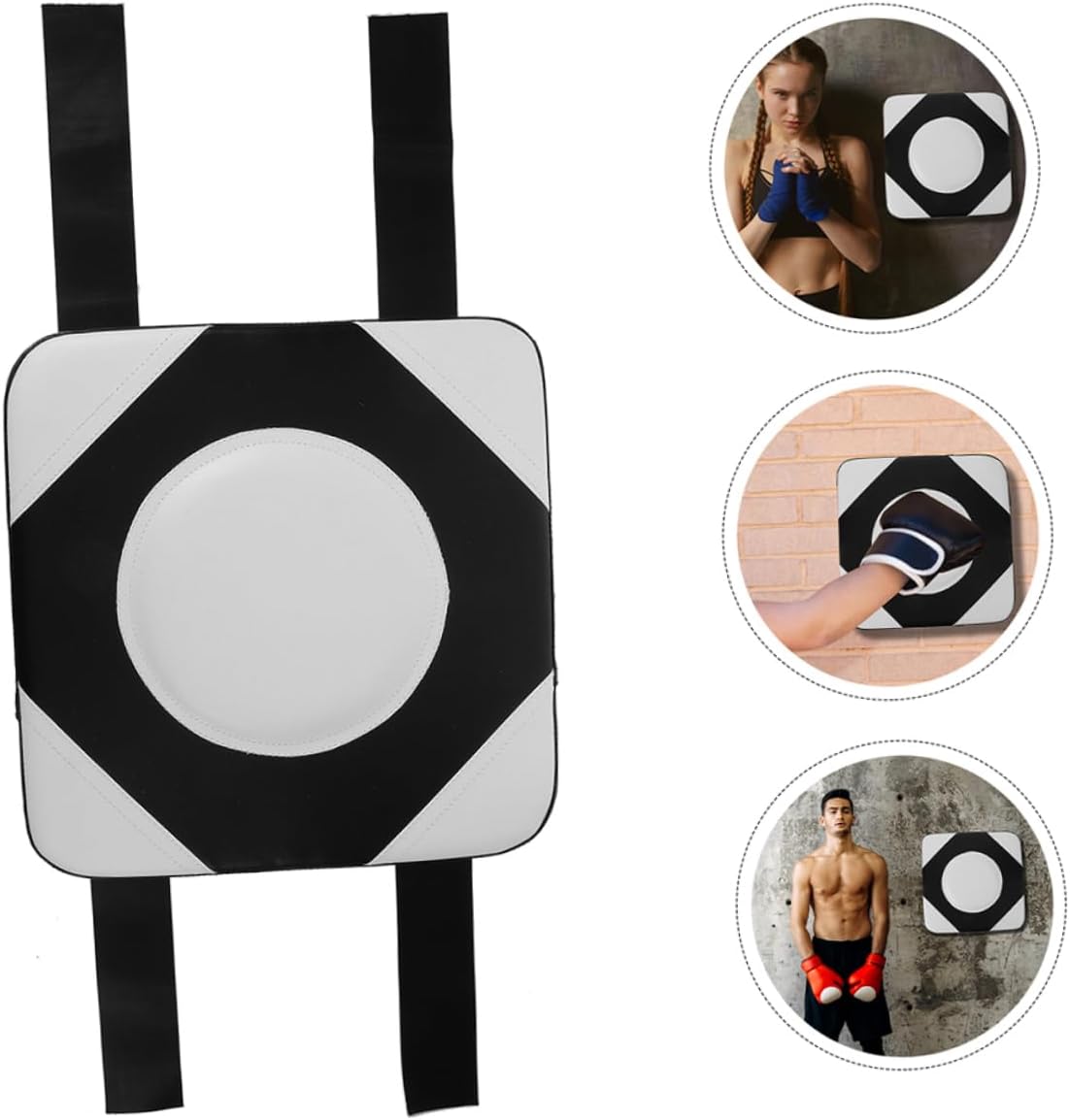 KICHOUSE Heavy-Duty Wall Mount Boxing Pad Thickened Punching Pad for Indoor Training for Martial Arts Fitness Versatile Wall