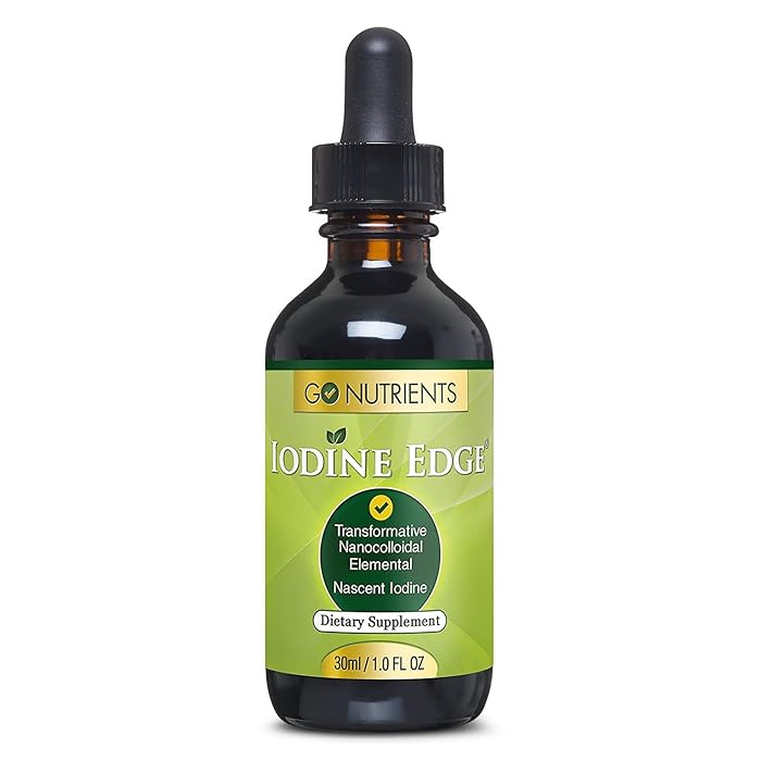 Buy Go Nutrients Nascent Iodine Supplement High Potency Liquid Drops