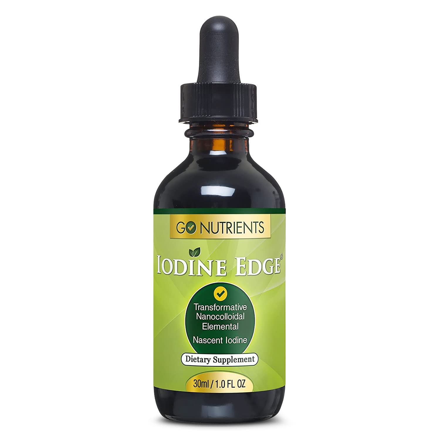 Buy Go Nutrients Nascent Iodine Supplement High Potency Liquid Drops