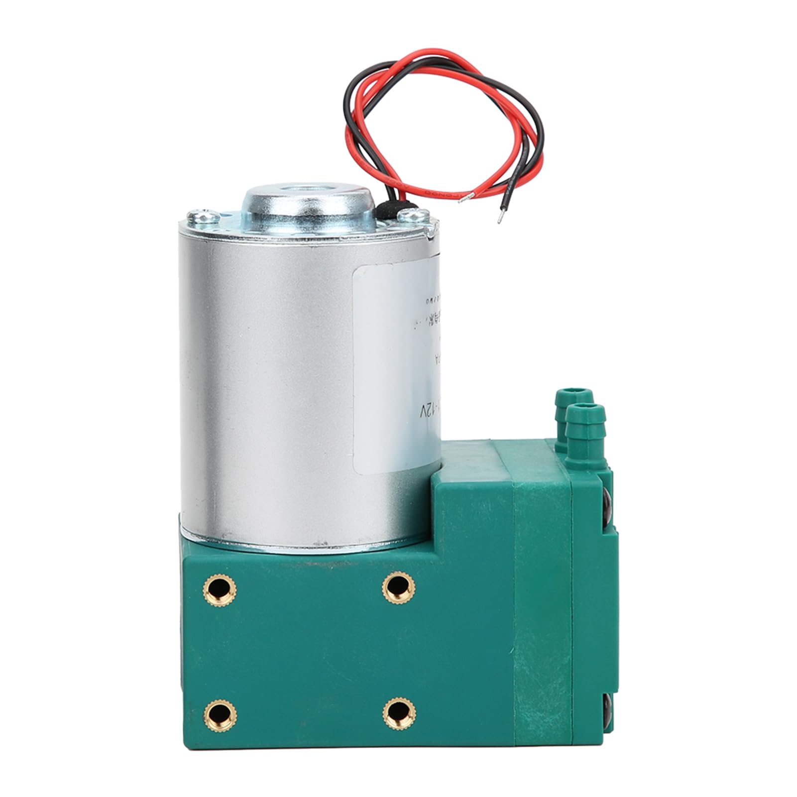 Minibomba de vacío, bomba de vacío de diafragma con rango de presión de -65 a 150 kPa, flujo elevado de 10 l/min, diseño de bajo ruido, 12 W, DC 12 V/DC 24 V/AC 220 V, para uso en (12 V CC.)