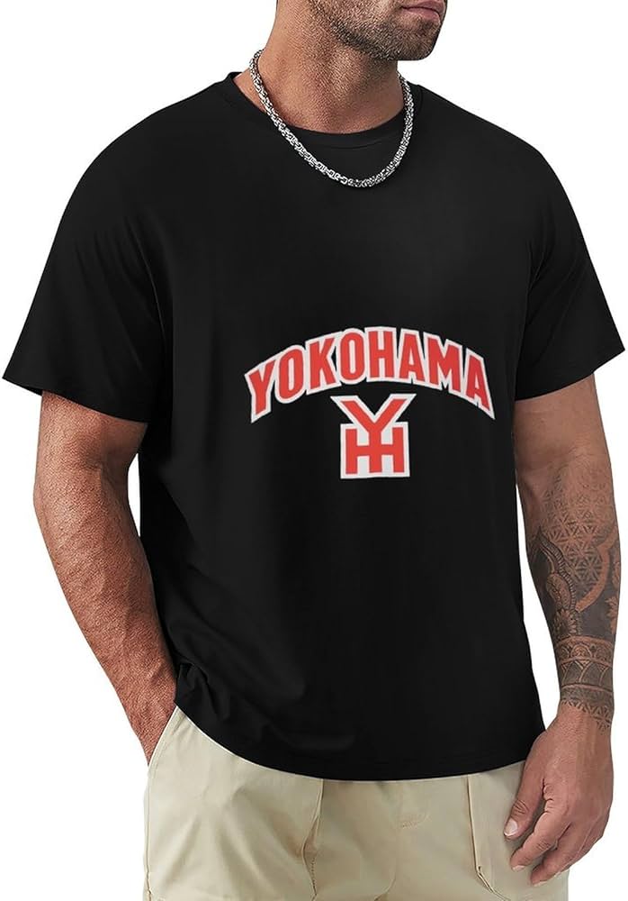 Amazon.co.jp: 横浜 高校野球 1 丸首 Tシャツ ティーシャツ 速乾 Amazon.co.jp: 横浜 高校野球 1 丸首 Tシャツ ティーシャツ 速乾