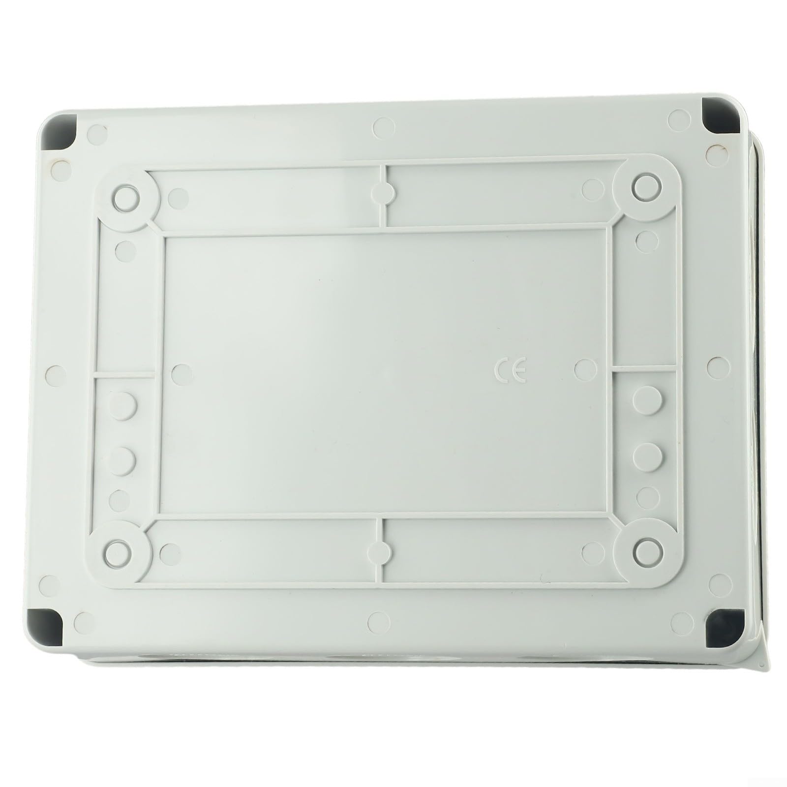 Contador de consumo de 3 vías IP65 con para rcd y 3 x MCB para garaje | Plástico ignífugo, 63 A, 230 V, protección contra cortocircuitos, para garaje, caravana, taller