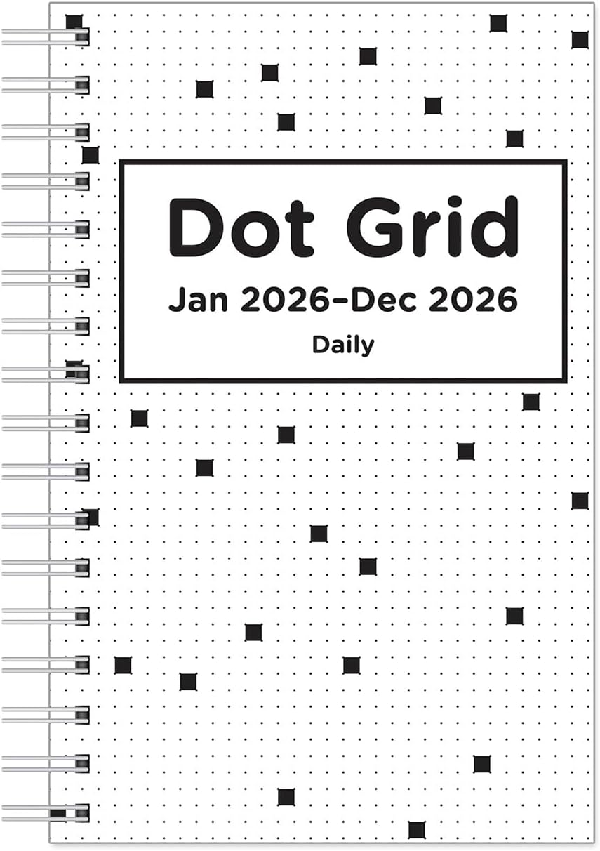 FranklinCovey - Dot Grid Planner Refill | One Page Per Day Wire-Bound (Classic, Jan 2026 - Dec 2026)