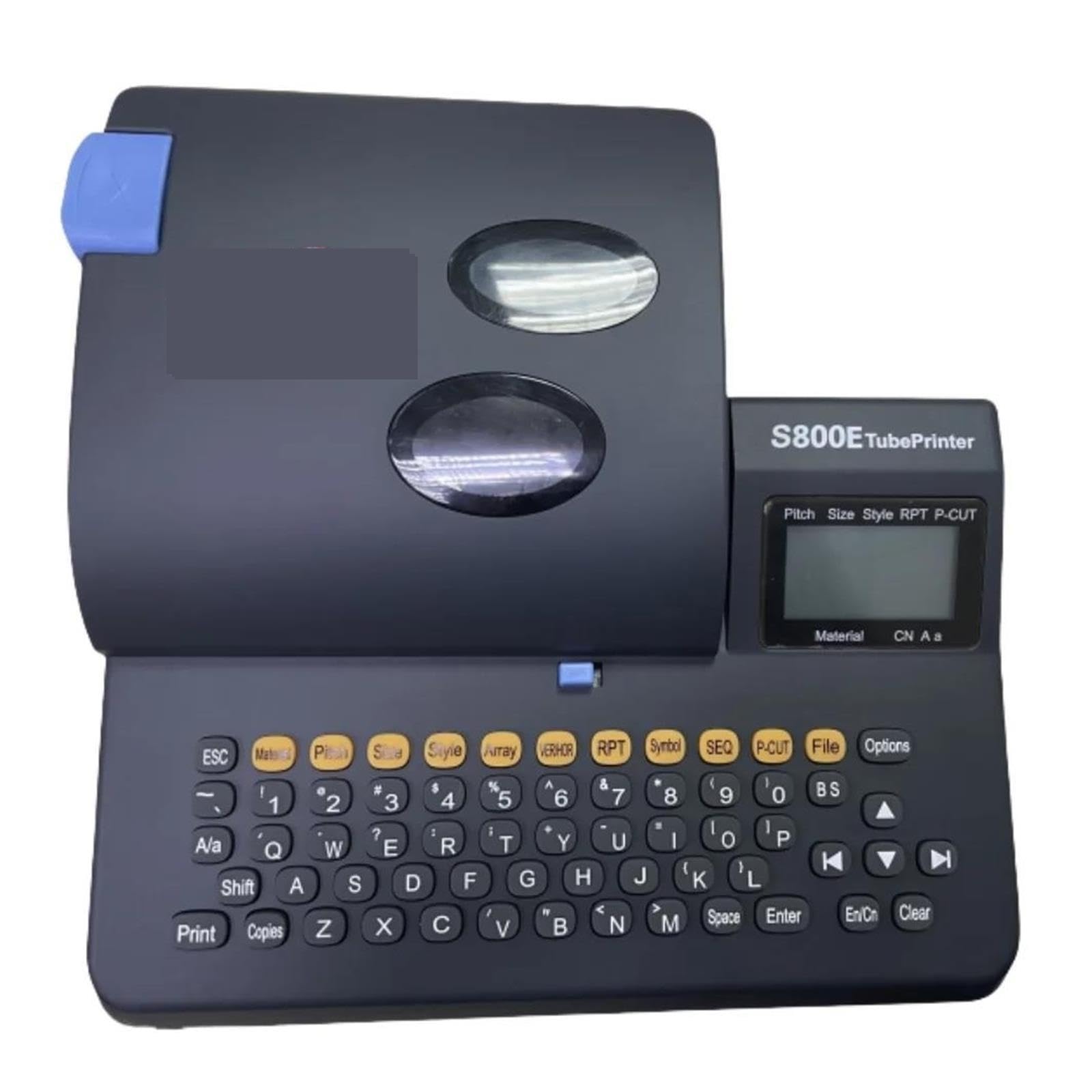 Máquina de números de línea estándar S900E Máquina de codificación de tubos de números de impresora Máquina de marcado de etiquetas de manga S800E Para bricolaje(S800E)