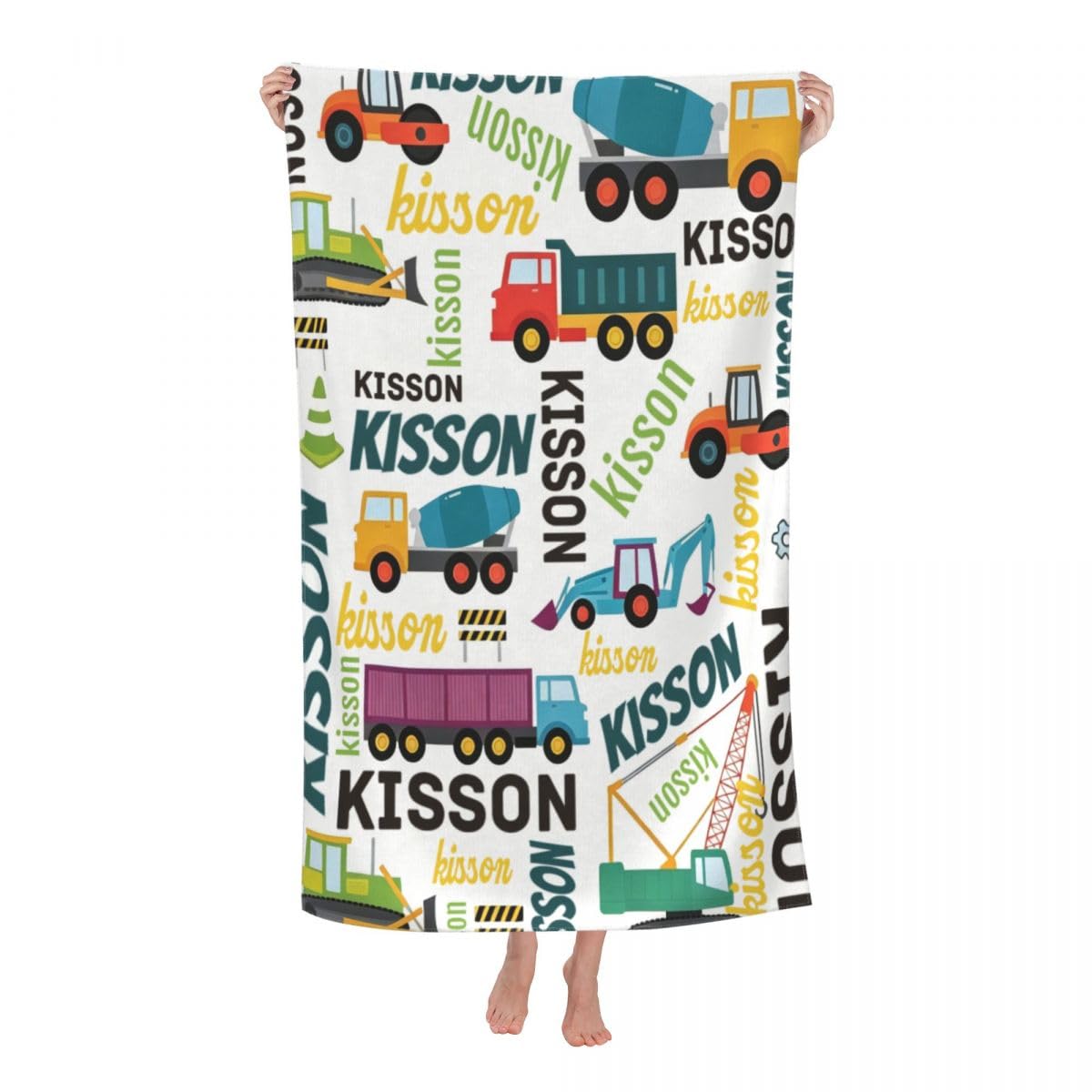 NGGBBDYGB Bulk Custom Embroidered Beach Towels Business Promo Custom Gifts