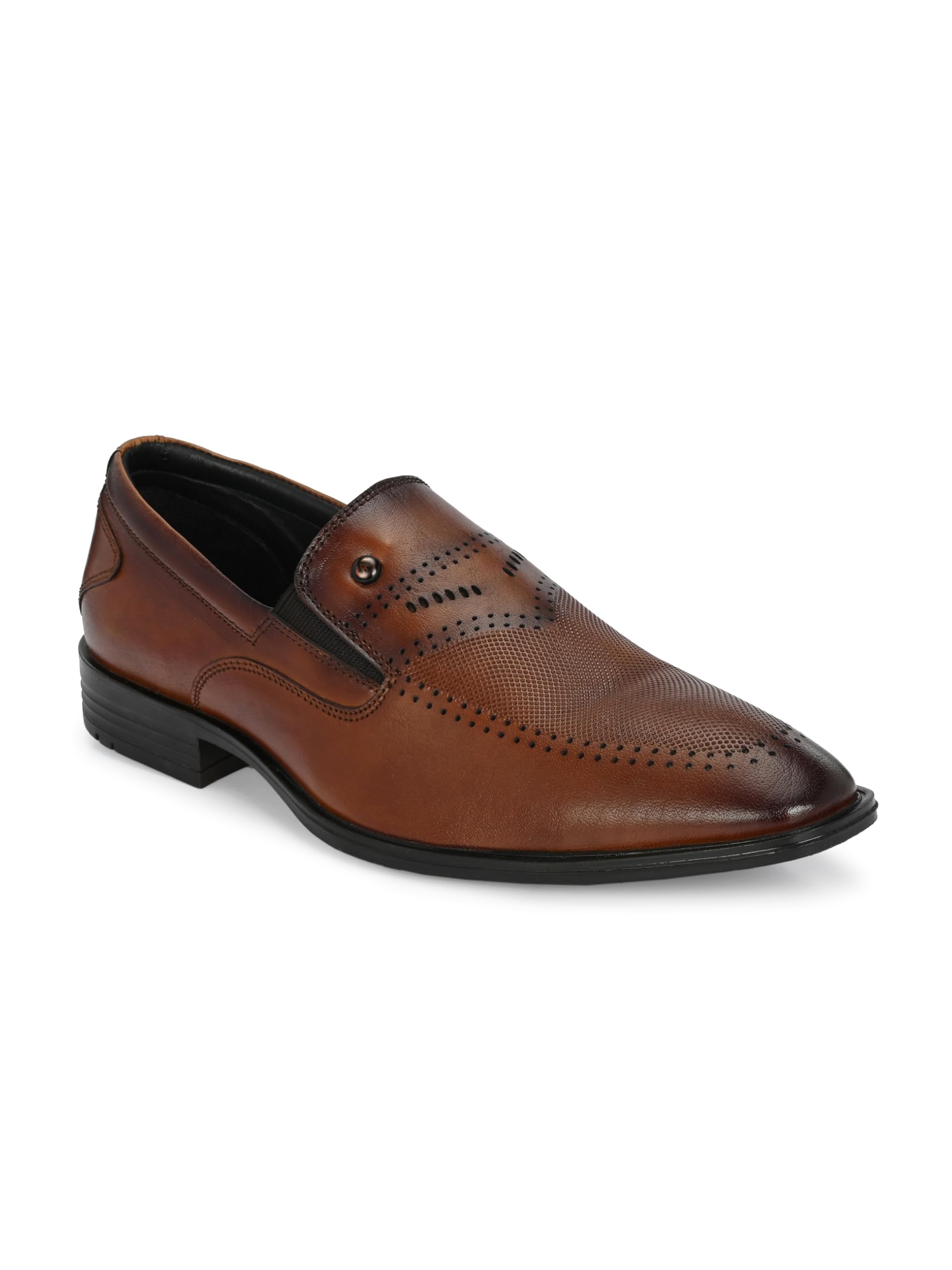ALBERTO TORRESI Classy and Comfortable Leather Slip-On Formal Shoes for Men - Perfect for Work and Special Occasions - TAN - 6 UK/India (B0BQM92VM2) Amazon Price History, Amazon Price Tracker