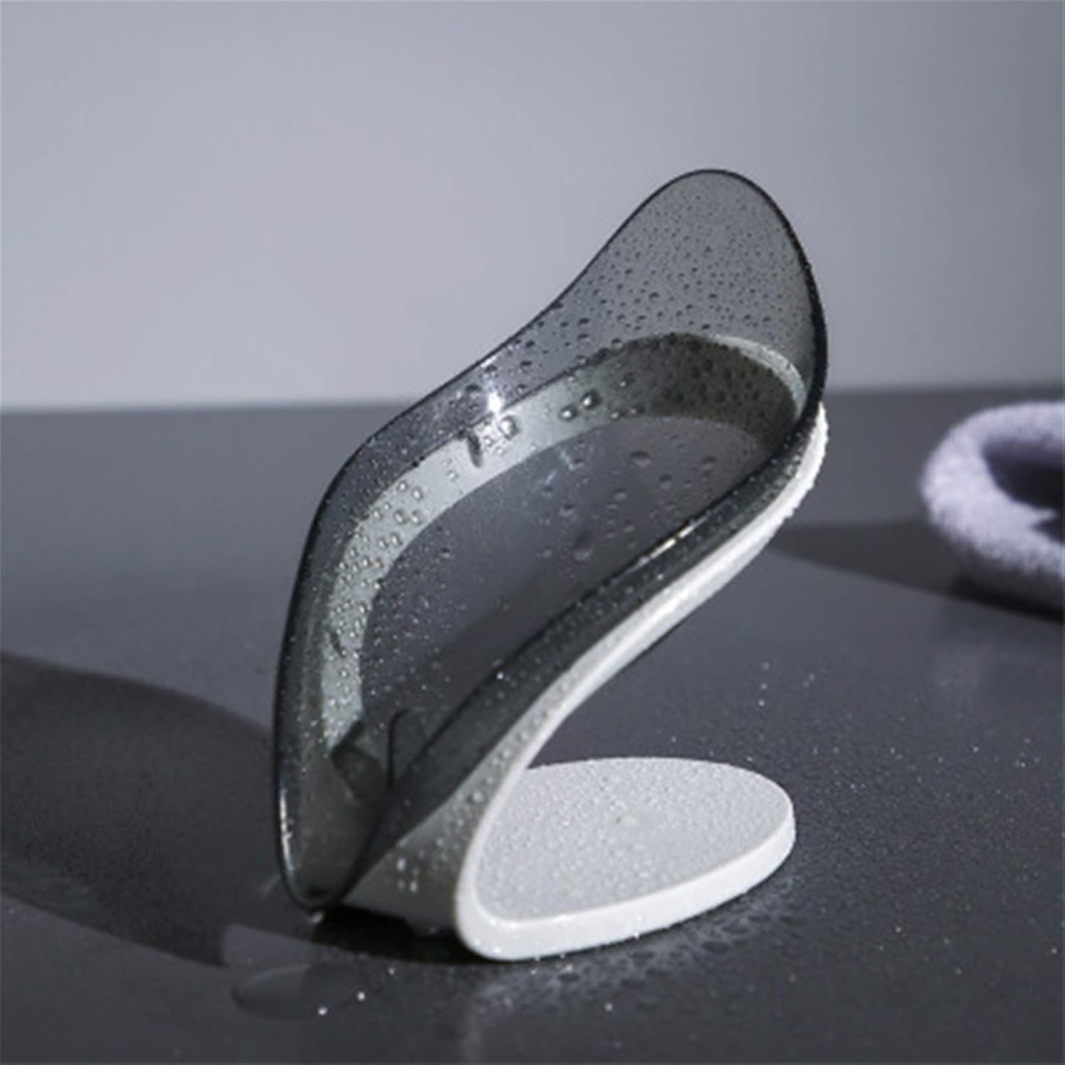 Ieaf soap dish Leaf Shape Soap Box Drain Soap Holder Box Bathroom Shower Soap Holder Dish Storage Plate Tray Bathroom Supplies Bathroom Gadgets (Color : A)