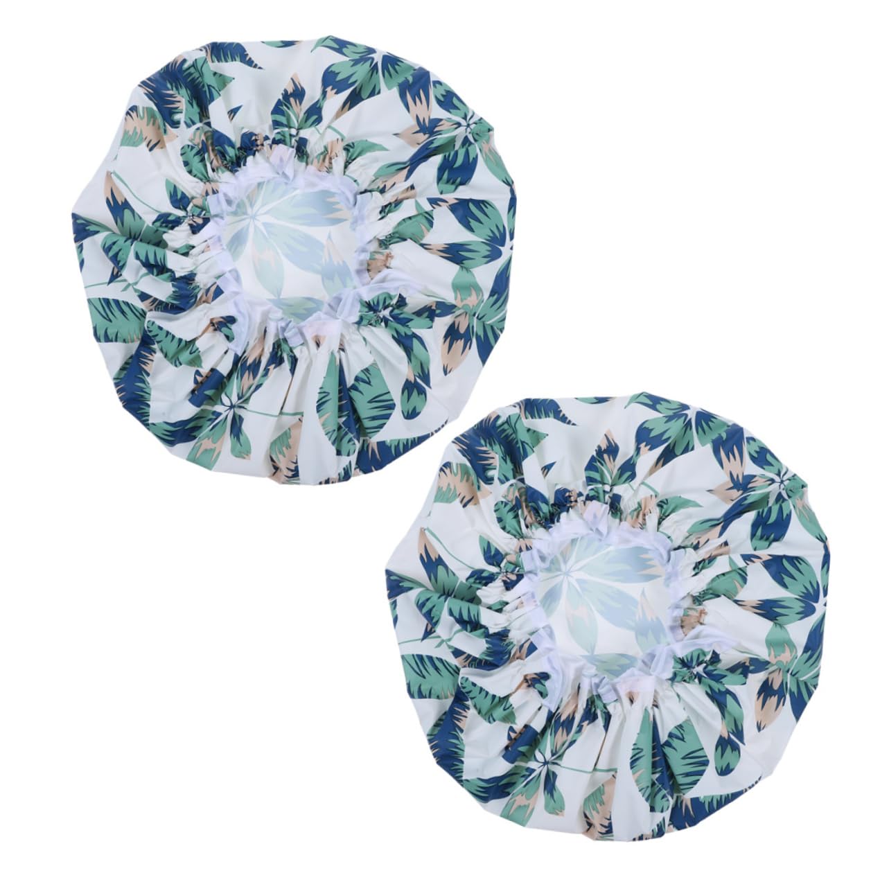 Healeved 10piezas Gorro De Ducha Reutilizable Para Mujer De Gorro Diseño Decorativo Tapa Elástica Para Baño y Tratamientos Capilares Para Cabello y Cuidado Del Pelo