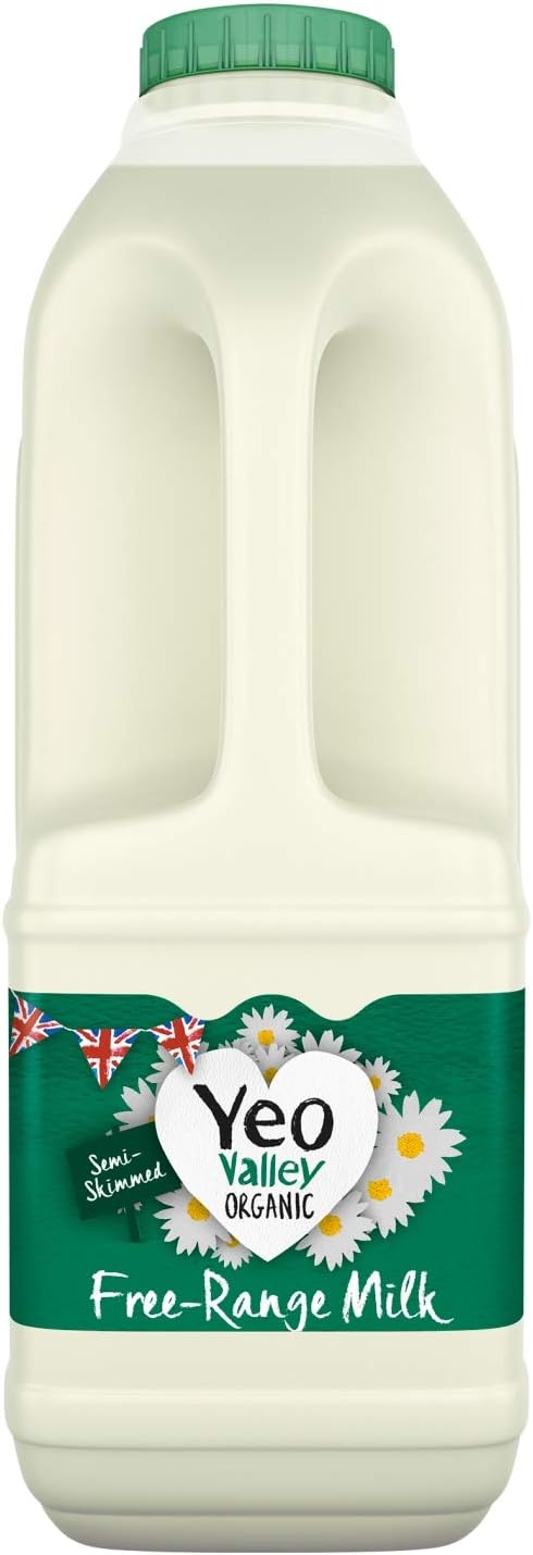 Yeo Valley Organic Free Range Semi-Skimmed Milk 1L