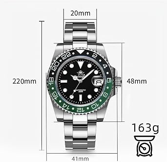 ADDIESDIVE Luxus Herren Automatikuhr 8215/NH35A Mechanische Uhr AD2503/H3