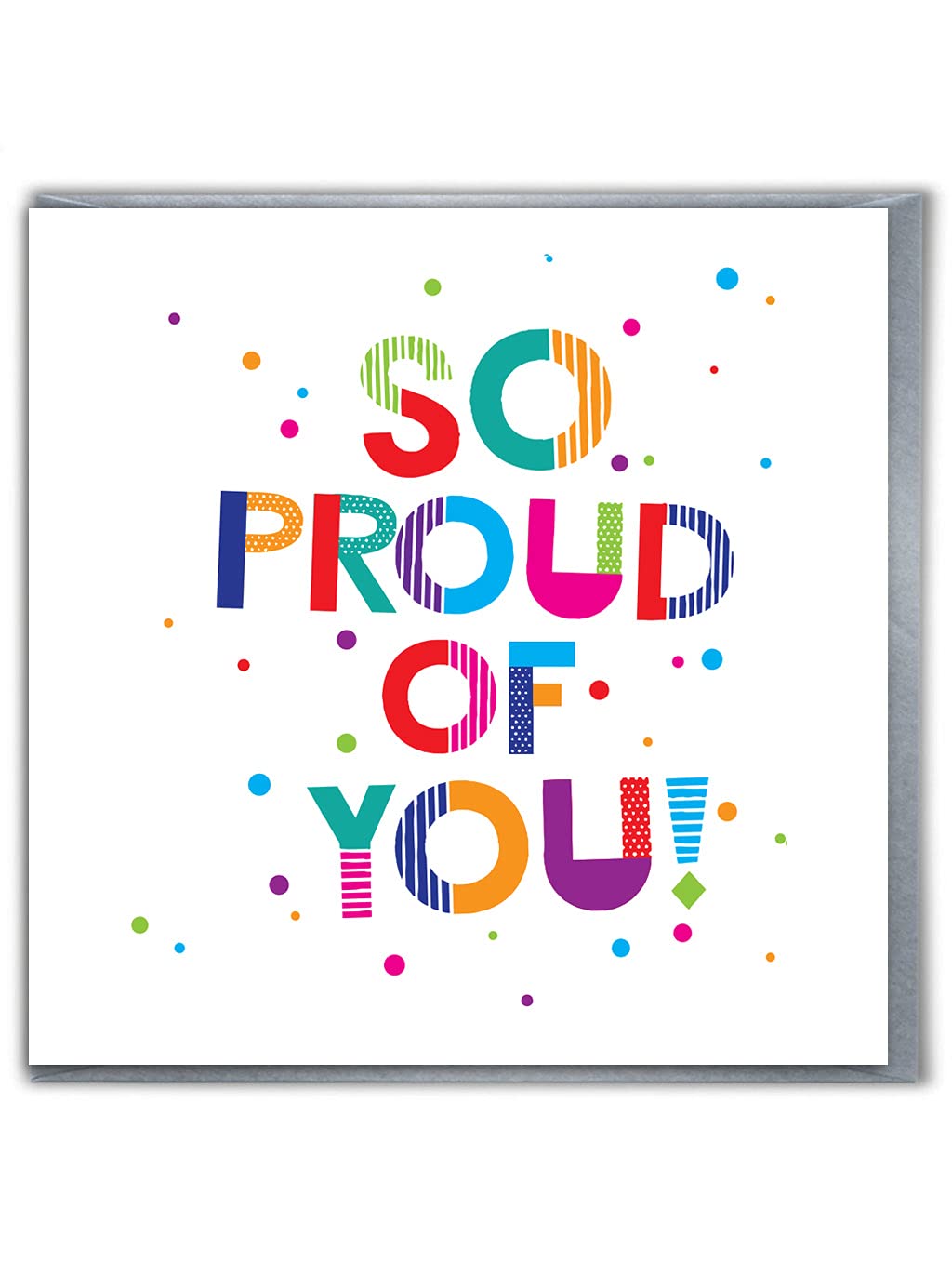 Brainbox Candy - Funny Birthday Card - 'So Proud Of You' Card - Statement Card - For Him Her Men Women Ladies Friends