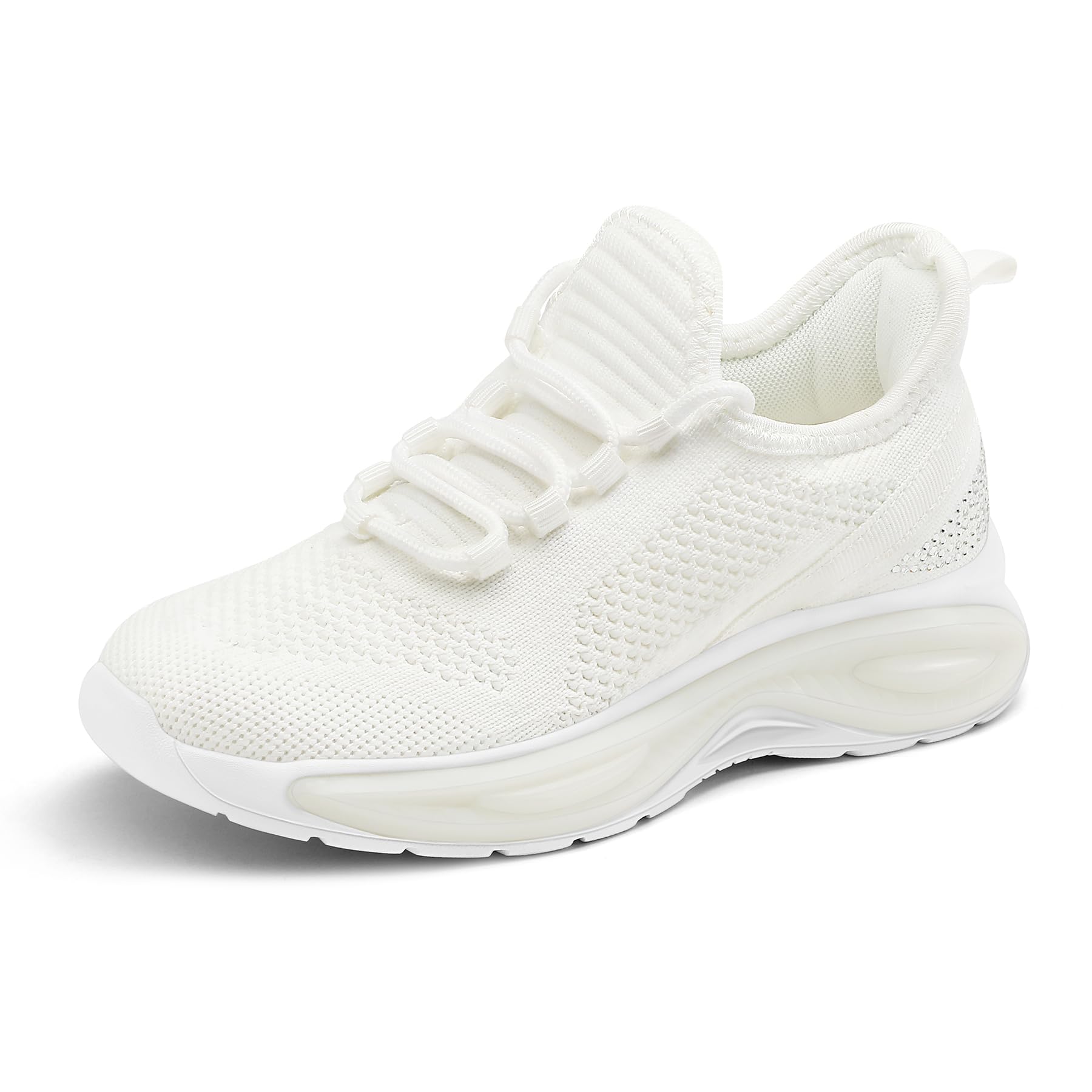 RUNSIDE Girls Lightweight Sneakers Kids Lace-up Tennis Running Shoes, Breathable Walking Shoes for Toddler/Little Kid/Big Kid