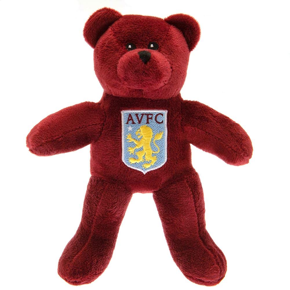Aston Villa FC - Ours en Peluche (Taille Unique) (Bordeaux/Bleu/Jaune)