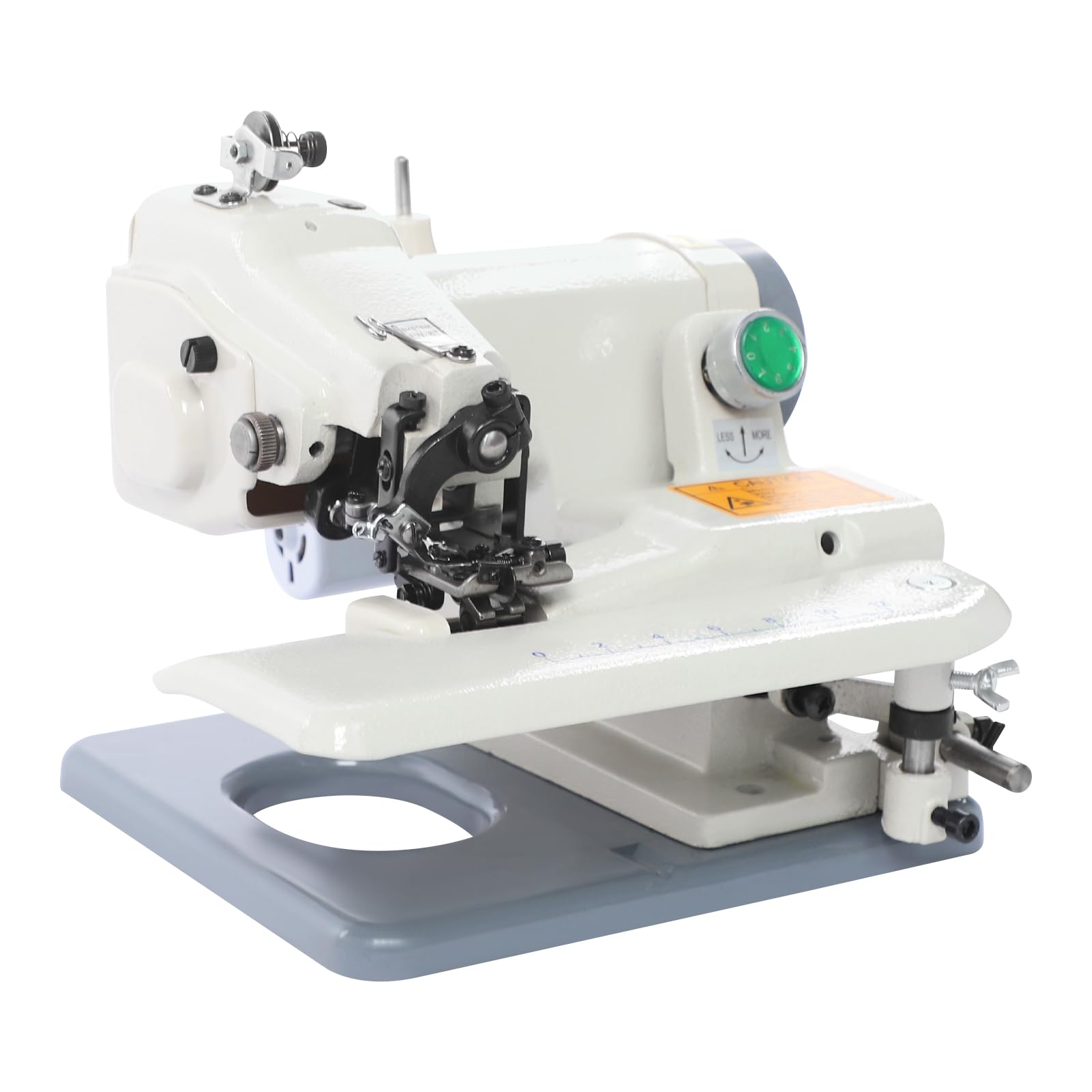 100W Blindstichmaschine, Tragbare Blindstich Saummaschinen, Blindstich Nähmaschine, Haushaltsnähmaschine 1200 U/min, Schneider Nähmaschine, für Schneidereien und Reinigungen