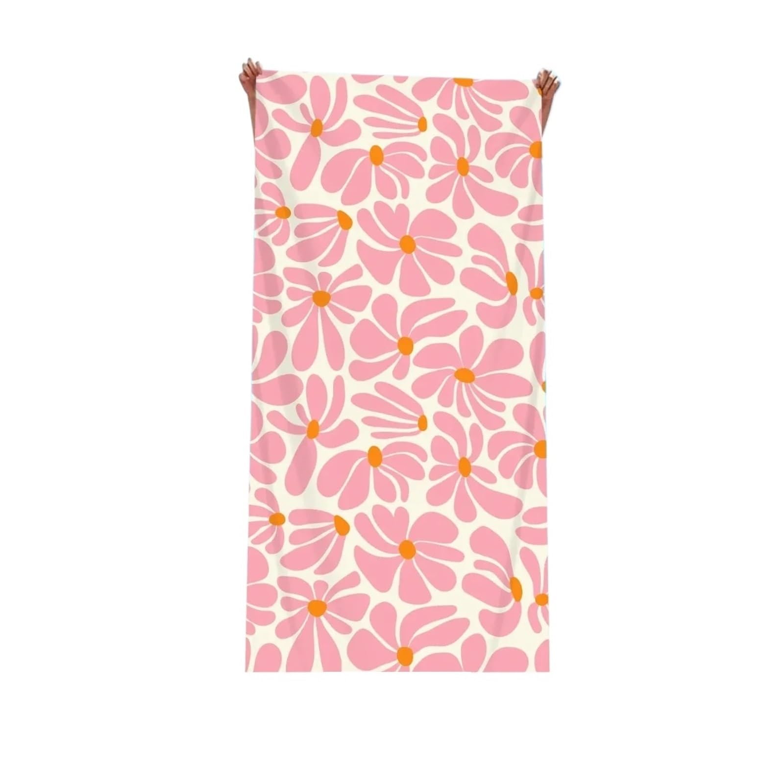 CHTKAGV Geometric Print Beach Towel Large Bath Colorful Swimming Wrap for Travel(H,70x140cm)