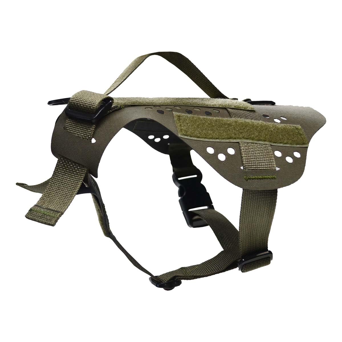 Peak by Ray Allen Quandary Harness, Small and Medium Breed Dog Harness, Adventure Dog Harness, Puppy Hiking Harness, Lightweight Salute Nylon,