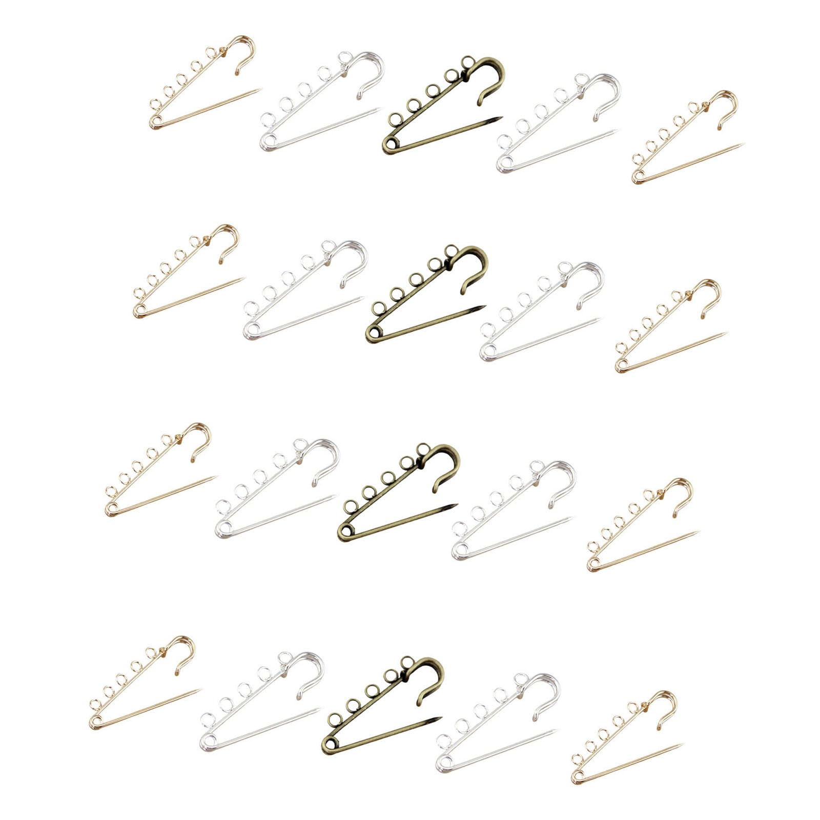 Decorative Big Pin Craft of Sturdy Alloy for Craft and Professional Tailors Sewing Supplies