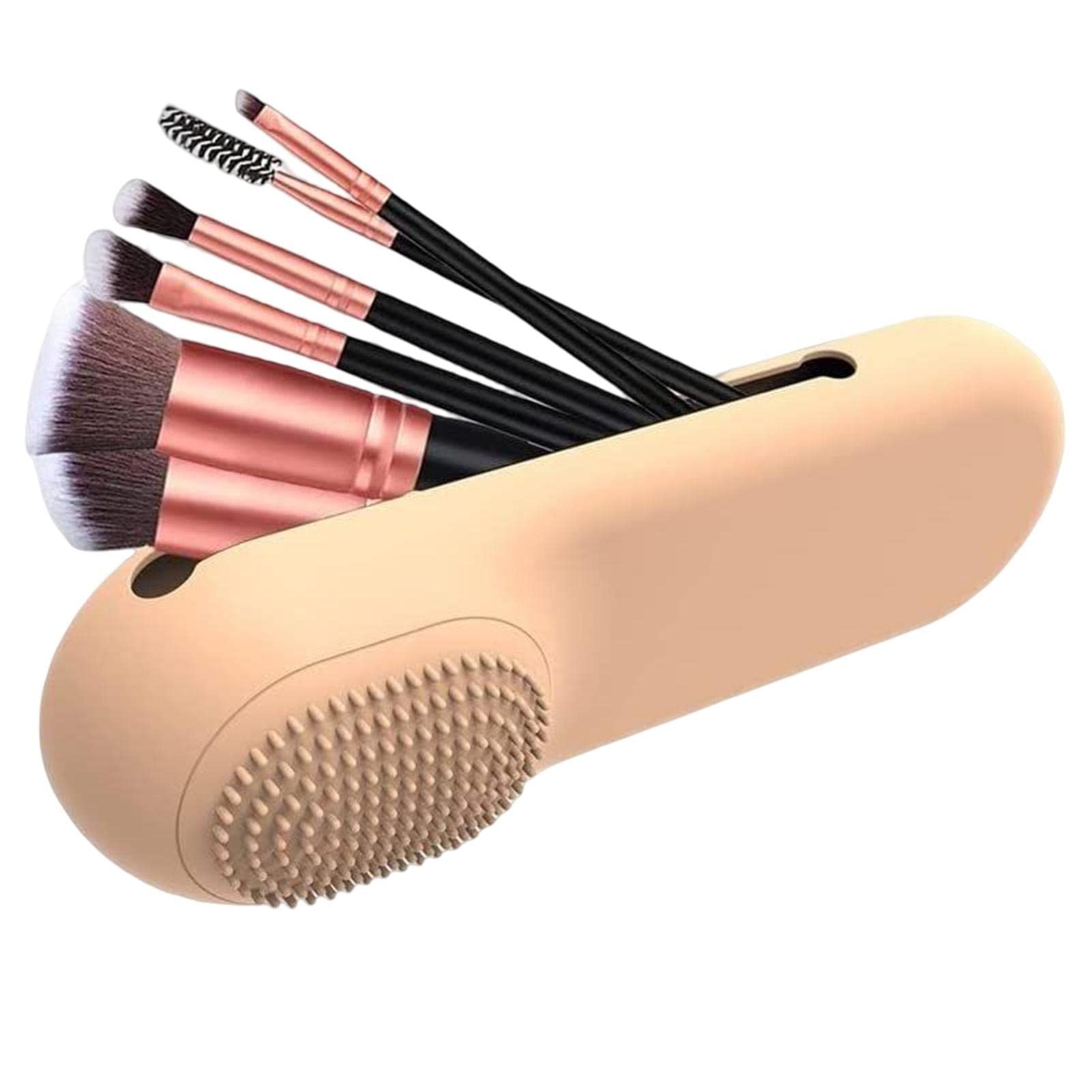 Porta pennelli per trucco da viaggio magnetico, custodia per
