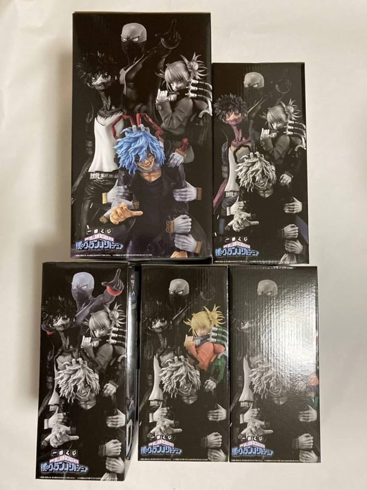 【6点セット】僕のヒーローアカデミア フィギュア トガヒミコ 荼毘 トゥワイス Amazon | ヒロアカ 荼毘 死柄木弔 トガヒミコ ヴィラン