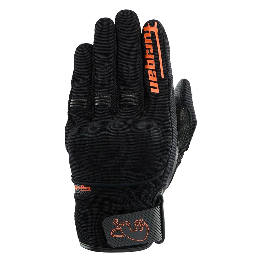 Furygan Jet D3O EVO - Guantes Moto Hombre Verano Homologados CE - Palma de Cuero