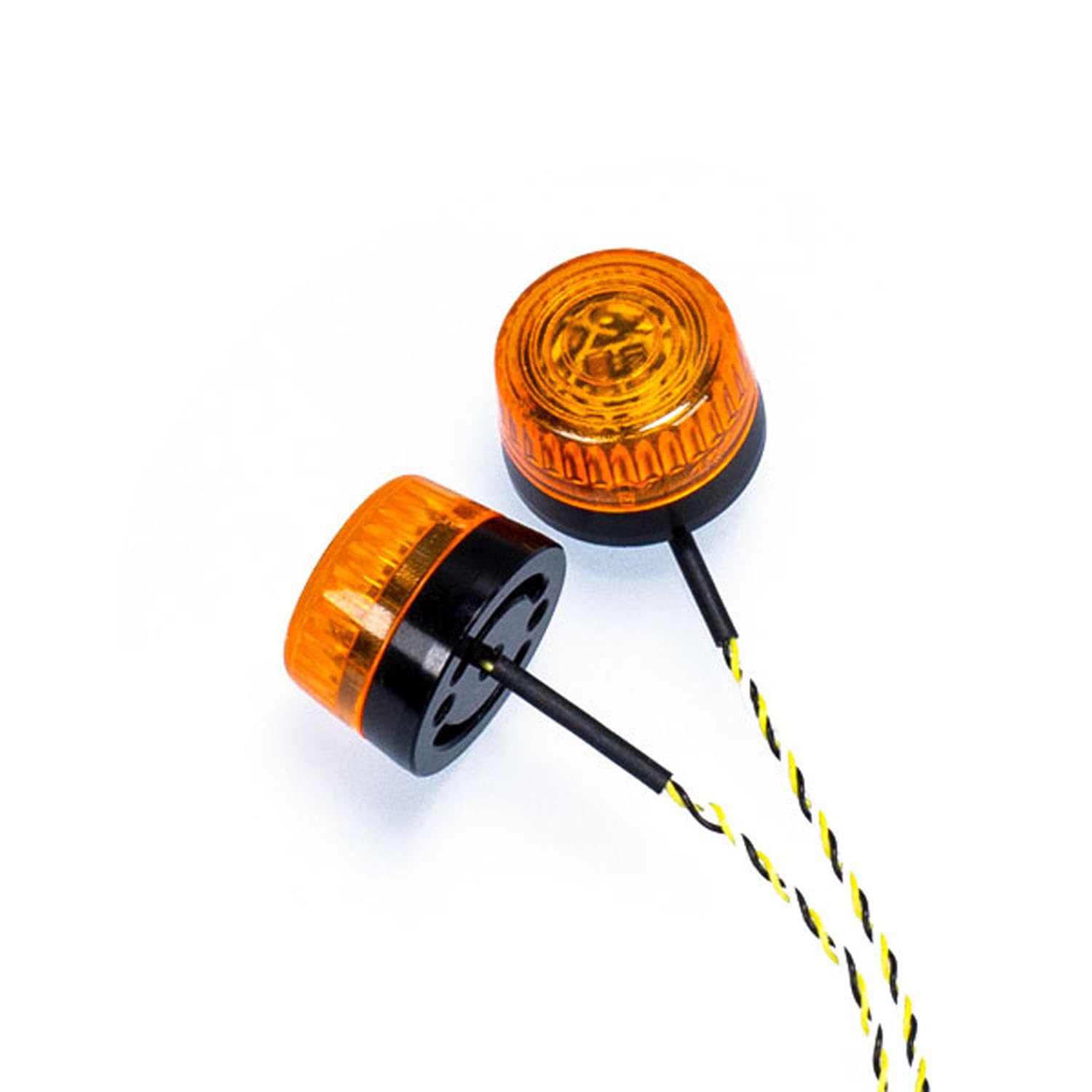 TOUCANHOBBY 360 rotierendes Licht 5V LED Warn Lampe für 1/14 DIY RC Traktor LKW Modell Bagger Dumper Baufahrzeug LKW,Kompatibel mit Tamiya