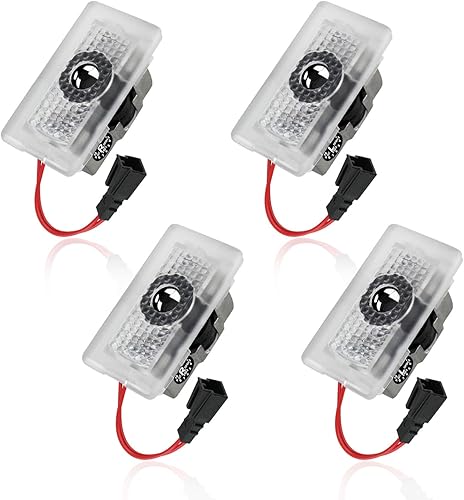 Miniatura 21 de Proyector LED con logotipo para puerta de automóvil, luces de charco, luz de bienvenida ultra brillante, luz de sombra fantasma láser 3D, paquete