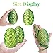 DND Dice Set 7 Pcs and 3D Printed Dragon Egg,DND Dice Dungeons and Dragons Starter Games Fidget Toys Set for RPG MTG Table Games,Yellow Green
