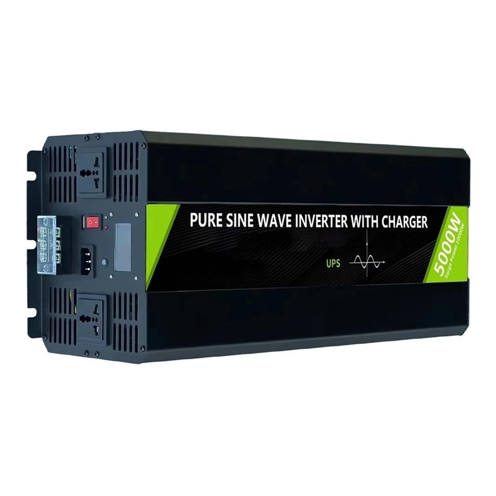 Inversor Potencia DC12V 24V48V AC 220V 110V Potencia 12KW 10KW 8KW UPS para Cargador Inversor Sinusoidal para Pura Convertidor Solar Coche RV Convertidor