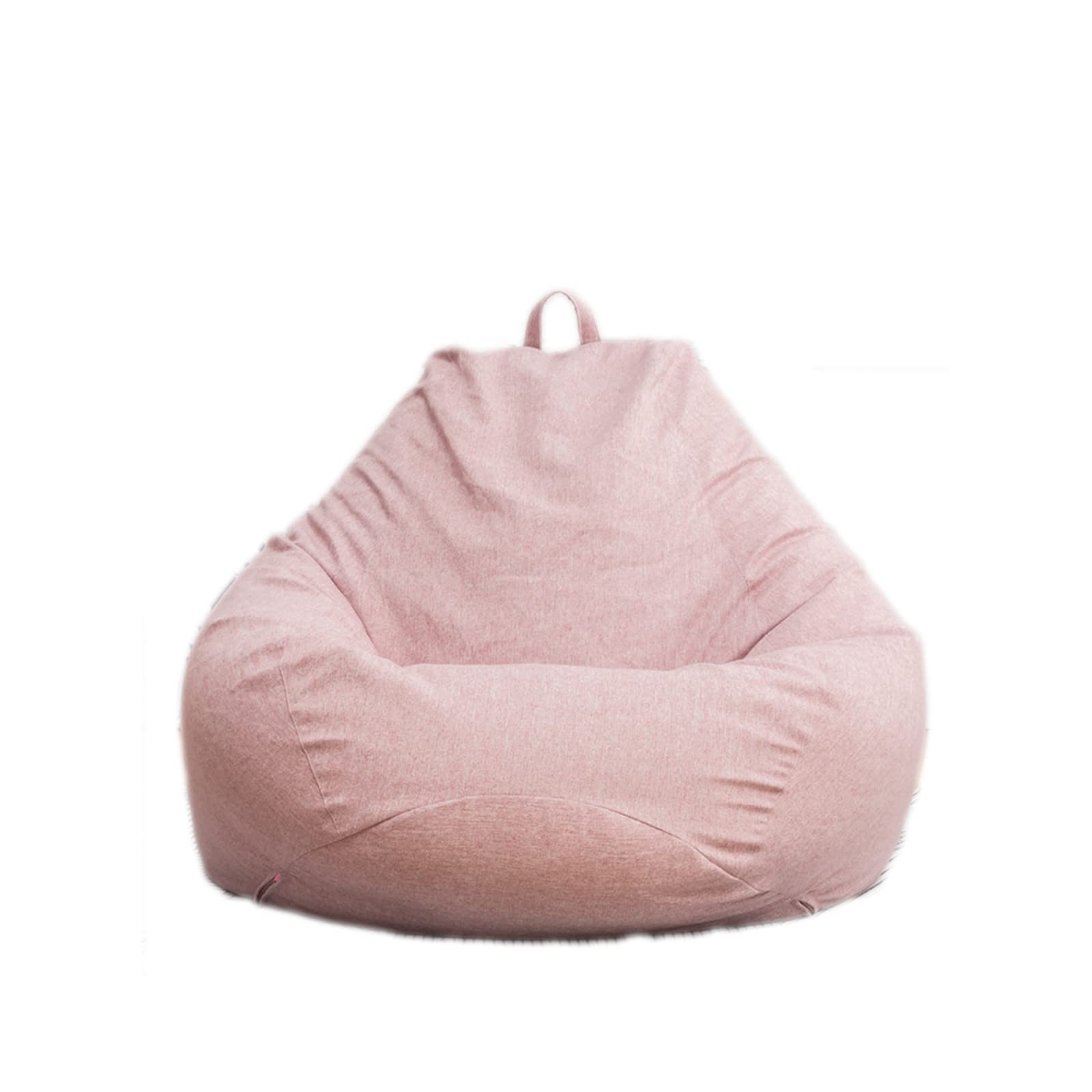 Highdi Pouf Poltrona Sacco Bambini & Adulti Bean Bag Fodera per Sacco di Fagioli per Decorazione della Soggiorno Camera Giardino Salotto Balcone, Senza Ripieno (Rosa,100x120cm)
