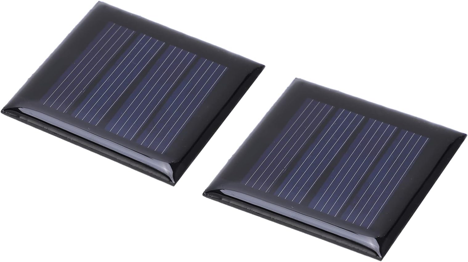 2PCS 2V 210mA Micro Solar Panels, Mini Solar Cells DIY Electric Materials, Photovoltaic Cells Solar DIY Photovoltaic Cells Charger 40x40mm/1.6x1.6inch