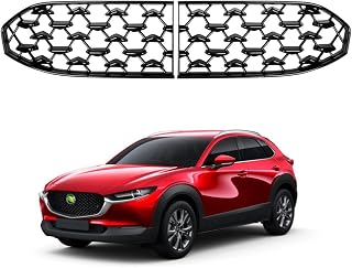 Cartist マツダ CX-30 DM系 フロントグリル ガーニッシュ フロントグリルカバー 2019年～ 2WD ABS 耐汚れ 簡単取付 2P